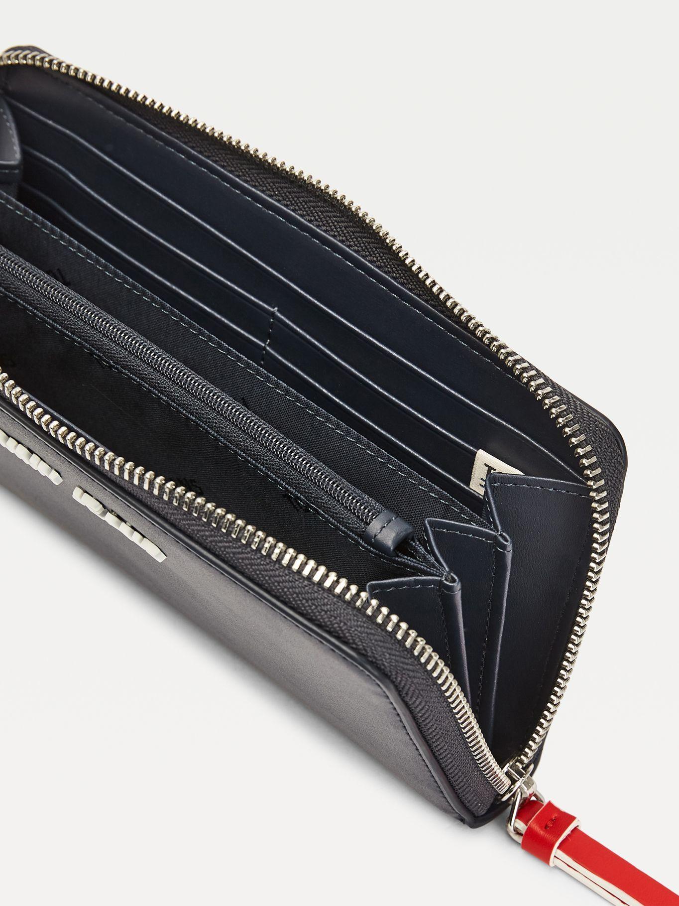 Billetera Large Azul Tommy Hilfiger E2-2
