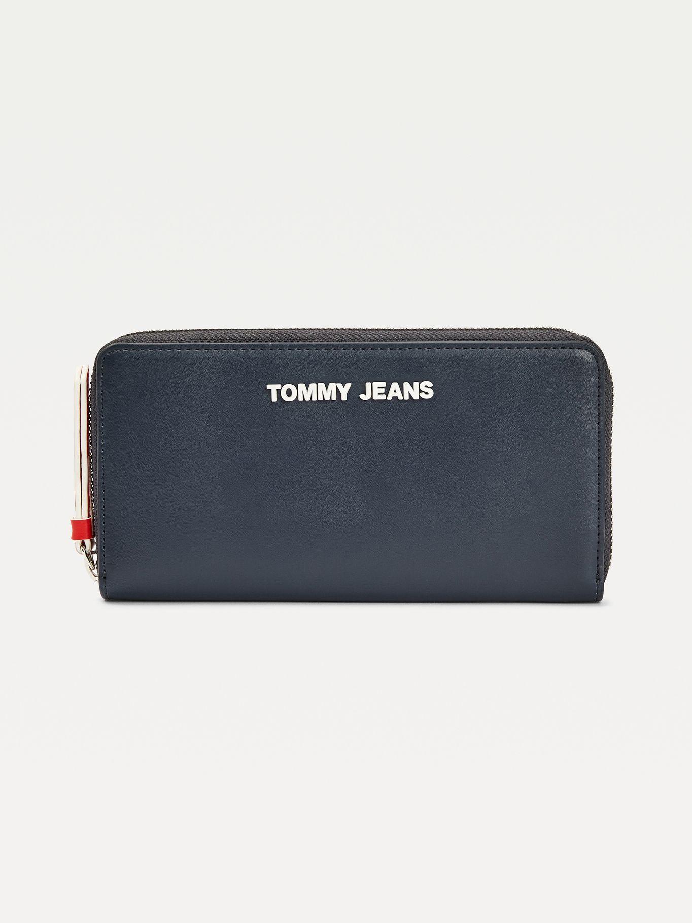 Billetera Large Azul Tommy Hilfiger E2-0