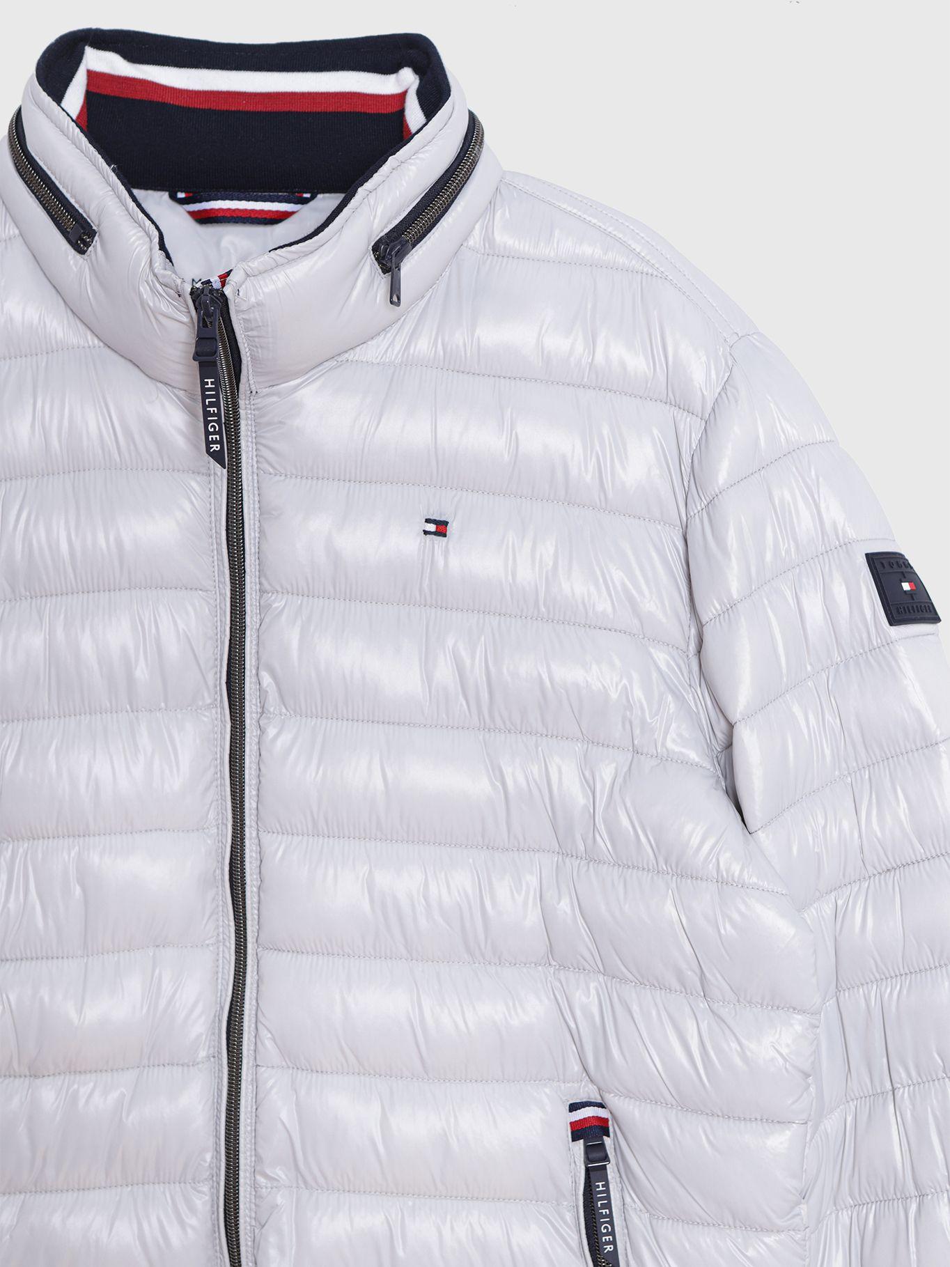 Parka Polished Con Logo Blanco Tommy Hilfiger-2