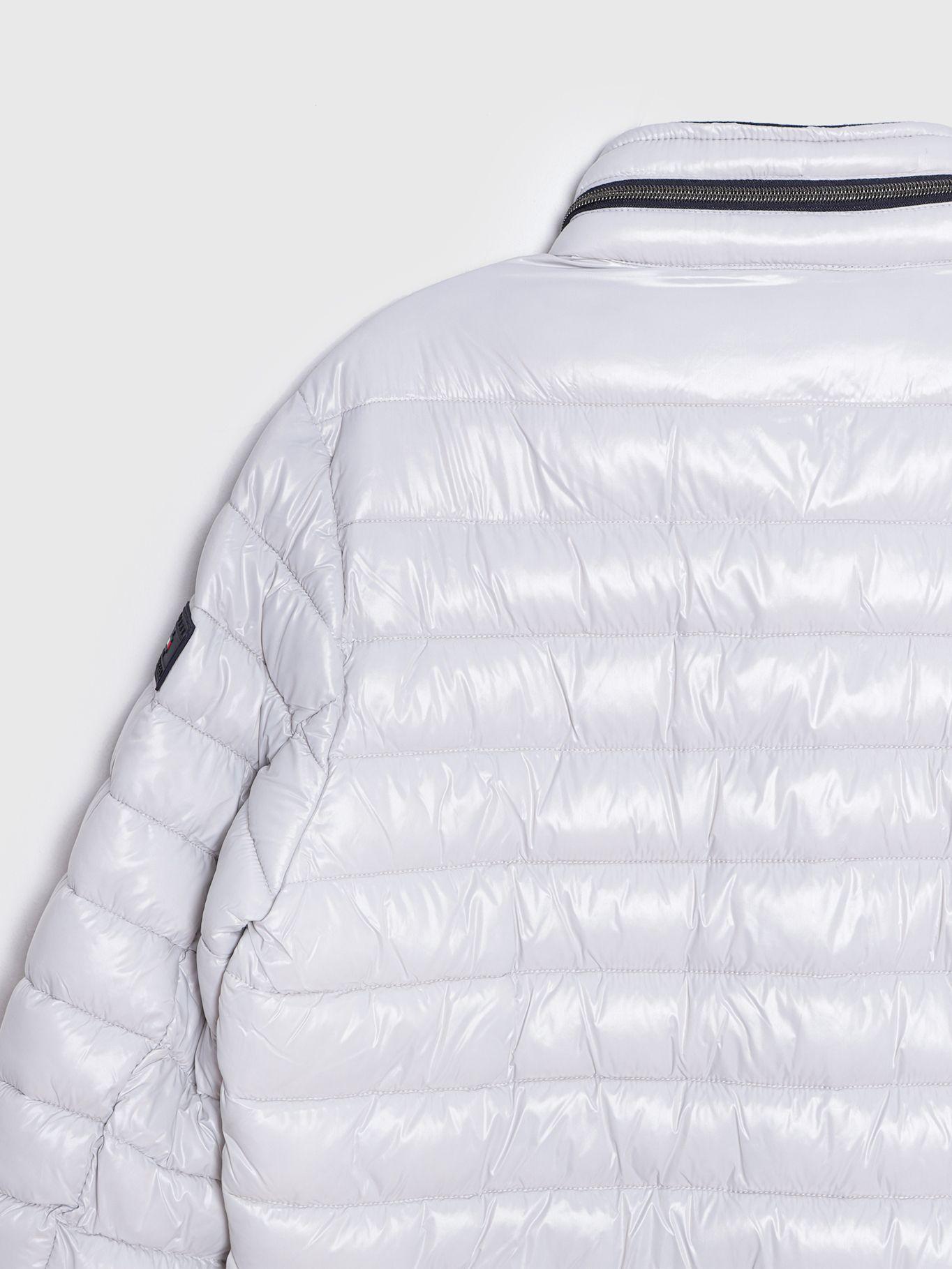 Parka Polished Con Logo Blanco Tommy Hilfiger-3