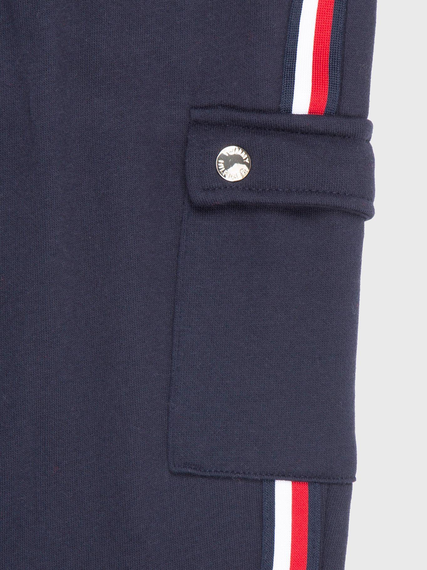 Joggers Global Stripe Print Azul Tommy Hilfiger-2