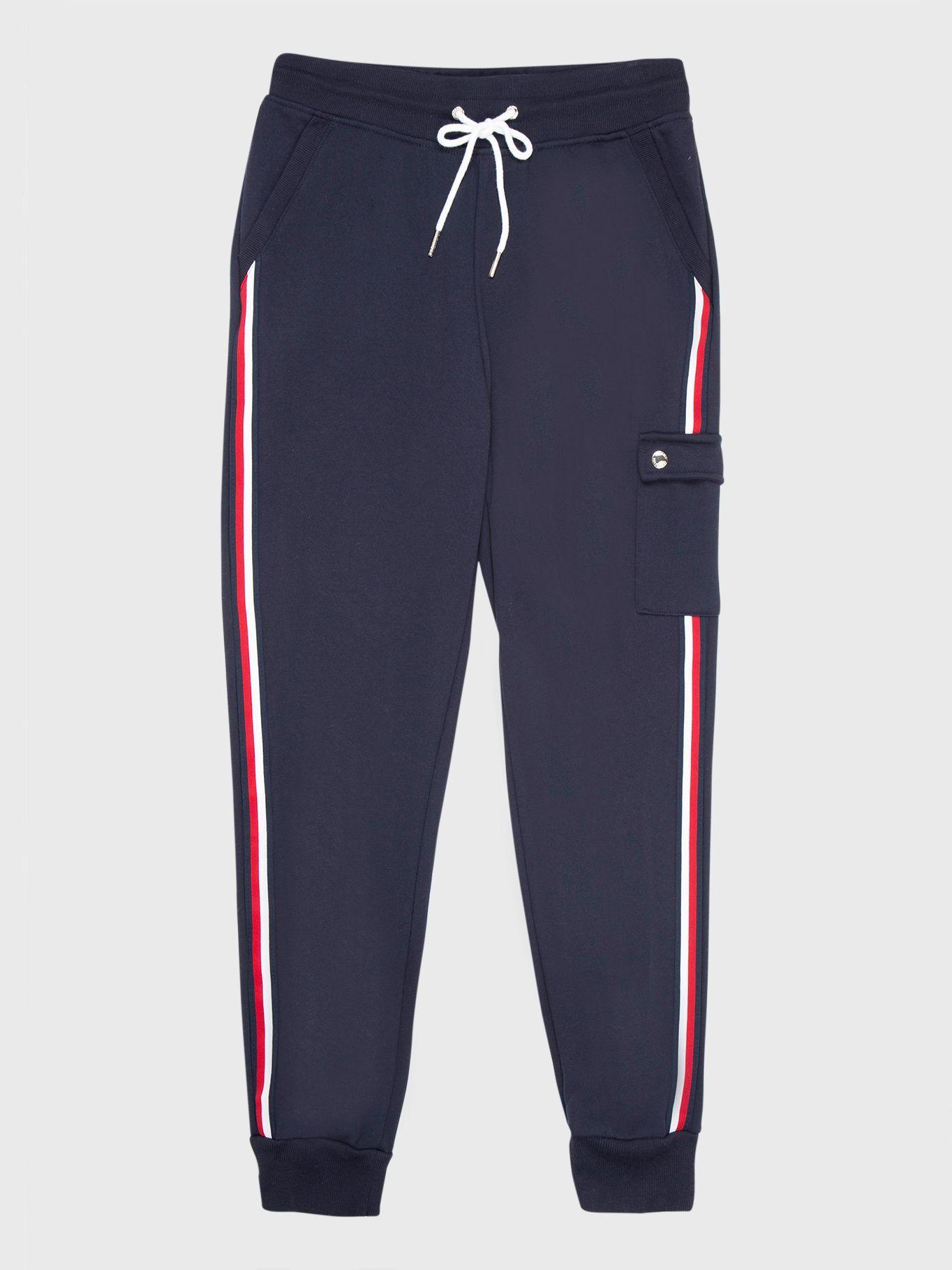 Joggers Global Stripe Print Azul Tommy Hilfiger-0