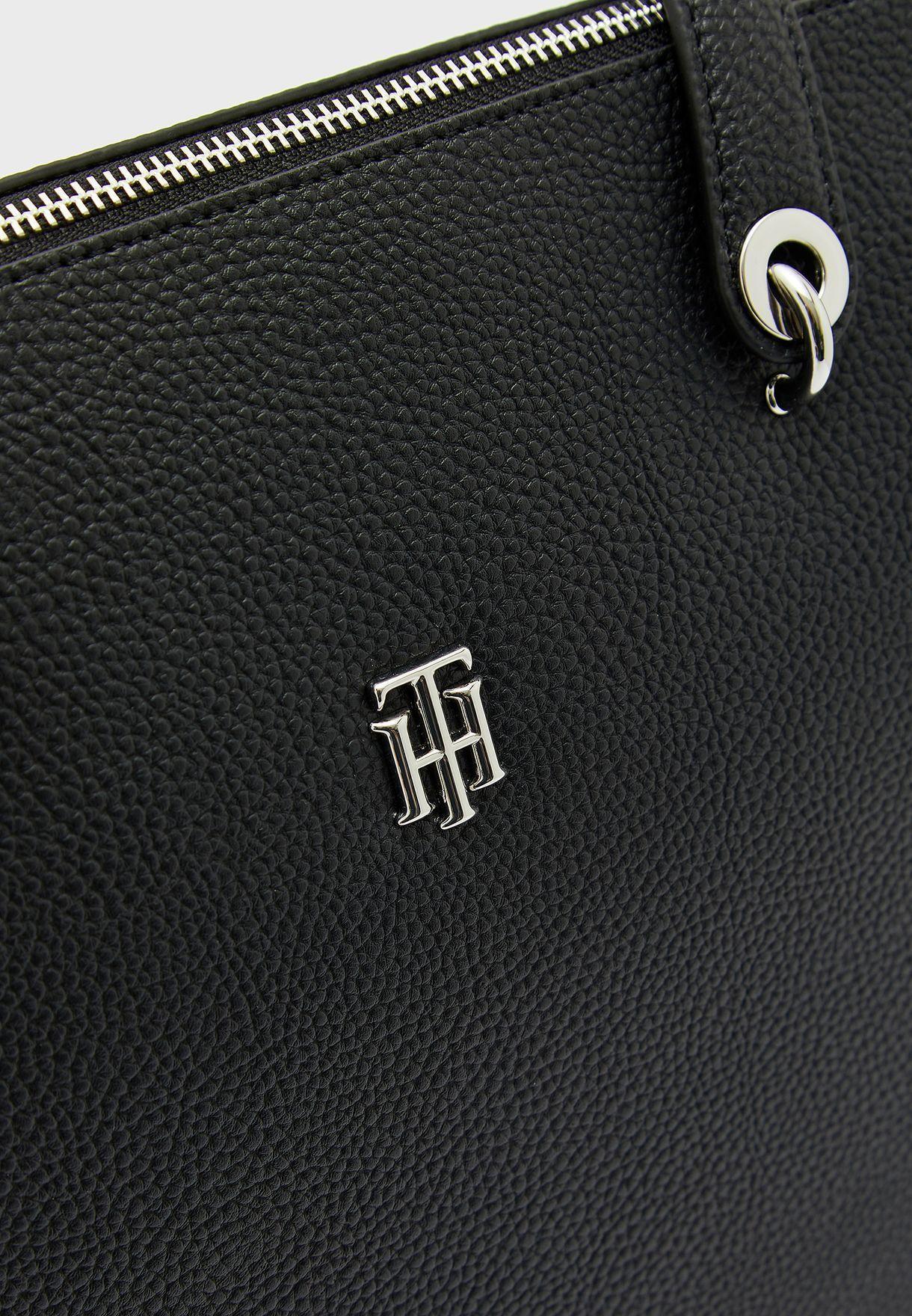 Bolso Tote Element Con Logo Negro Tommy Hilfiger-4