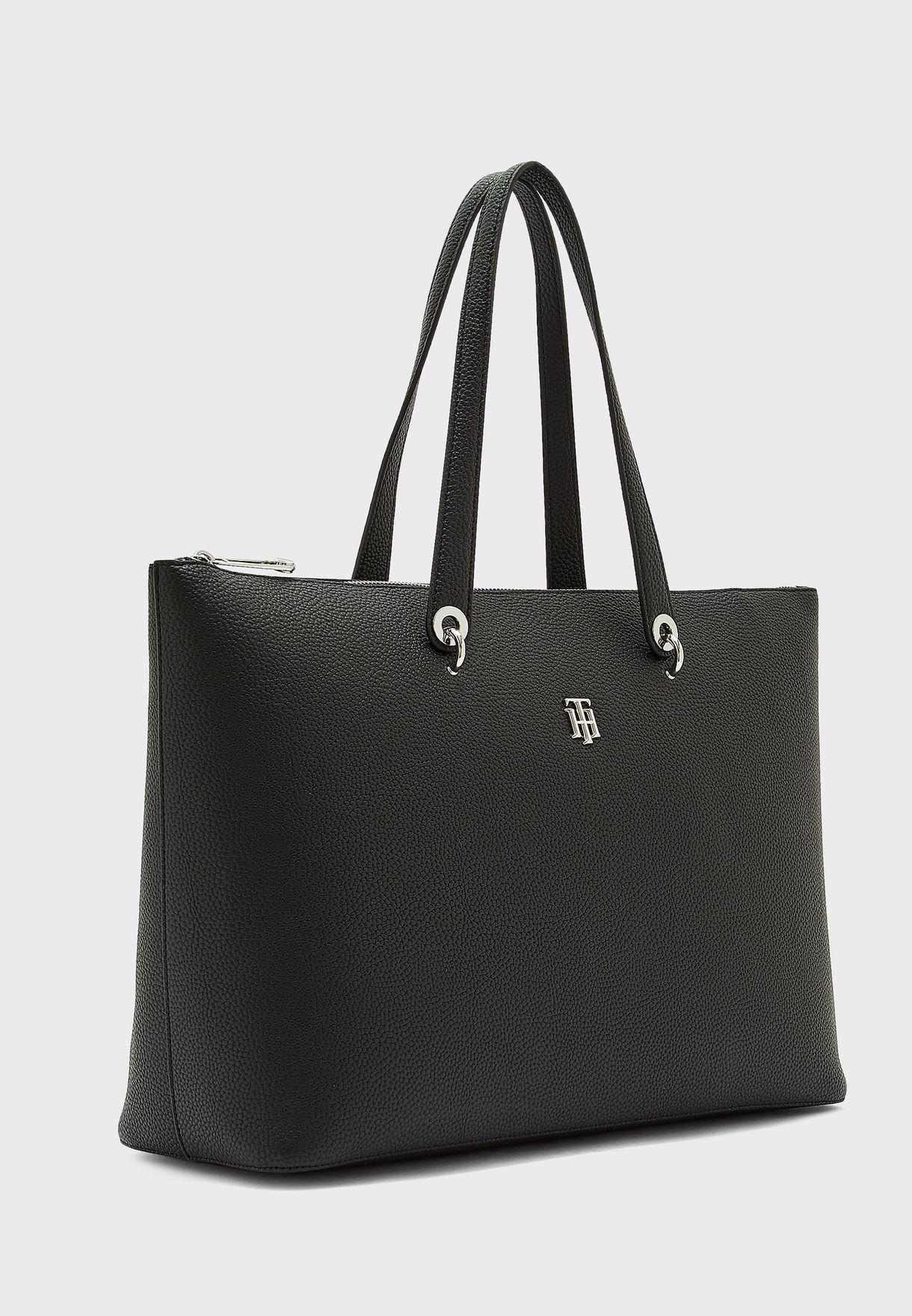 Bolso Tote Element Con Logo Negro Tommy Hilfiger-3