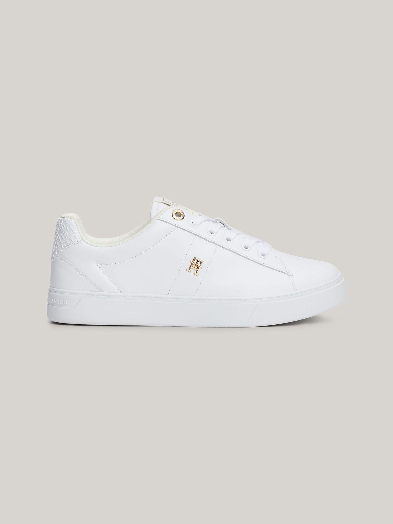 Zapatilla Cuero Essentia Monogram Blanco Tommy Hilfiger-4