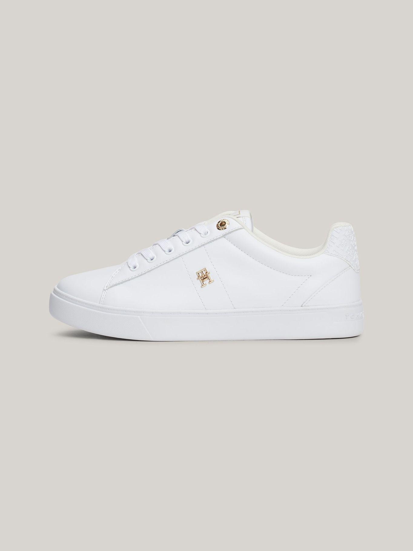 Zapatilla Cuero Essentia Monogram Blanco Tommy Hilfiger-5