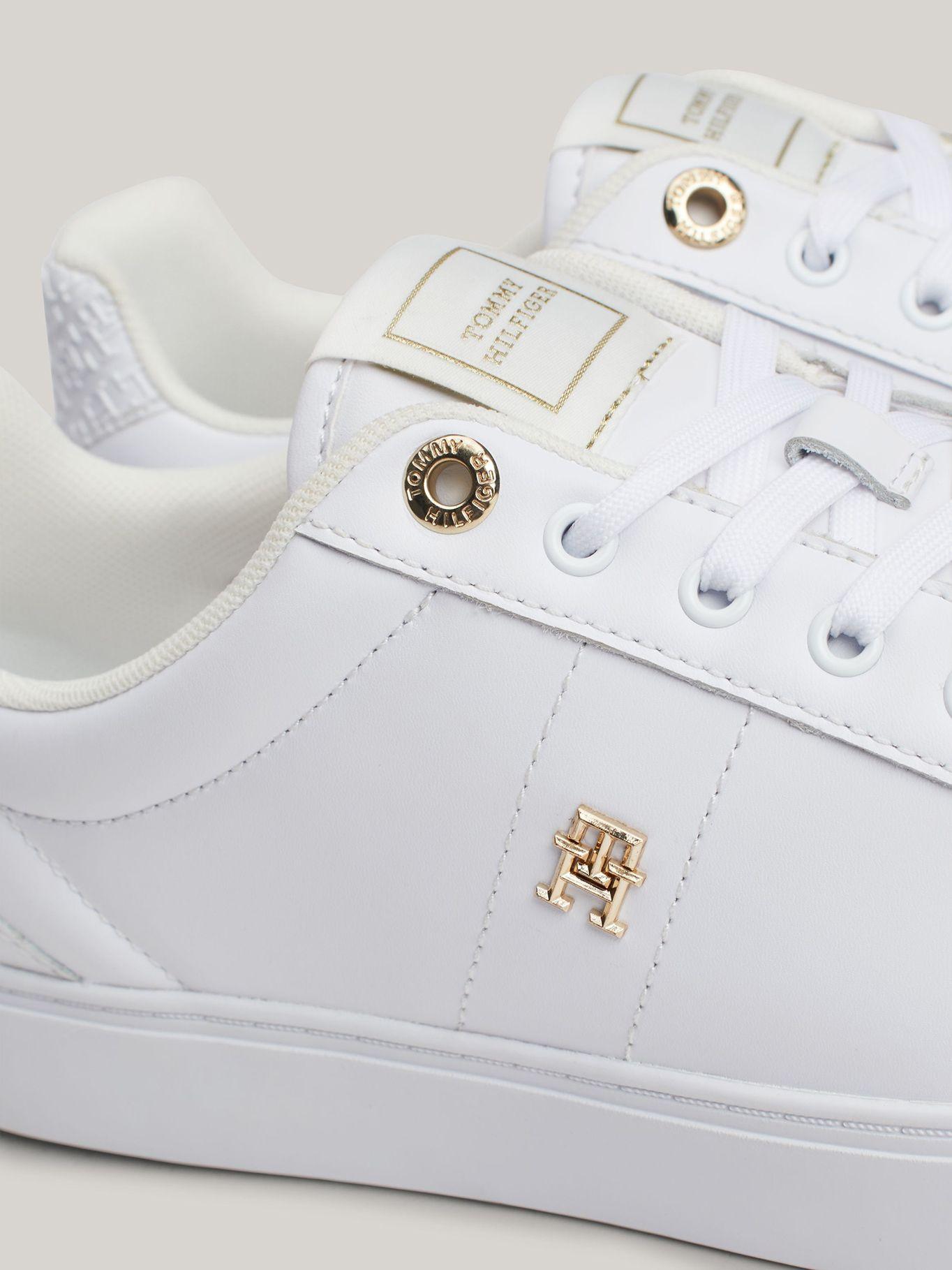 Zapatilla Cuero Essentia Monogram Blanco Tommy Hilfiger-6