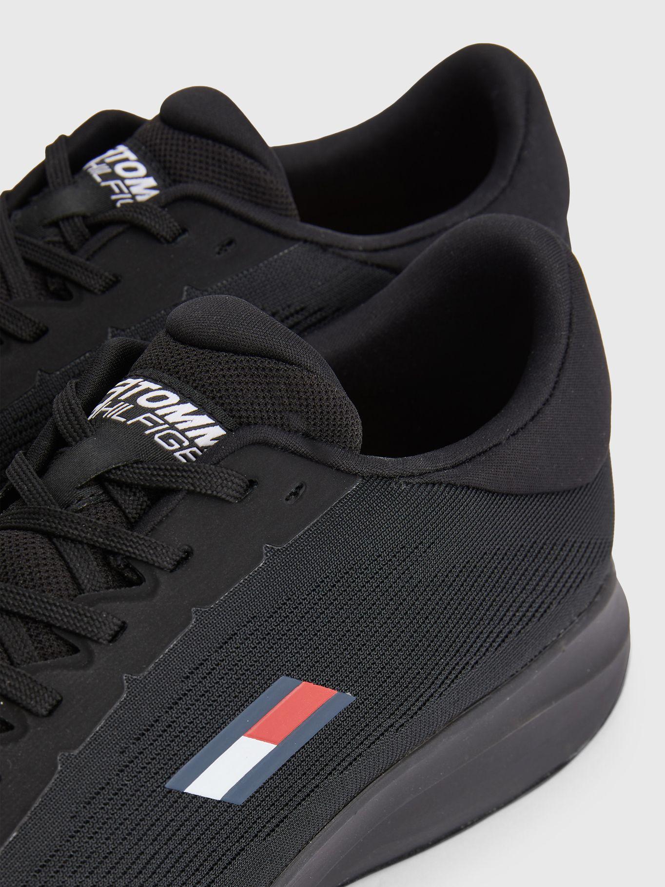Zapatillas Sport De Malla Negro Tommy Hilfiger-2