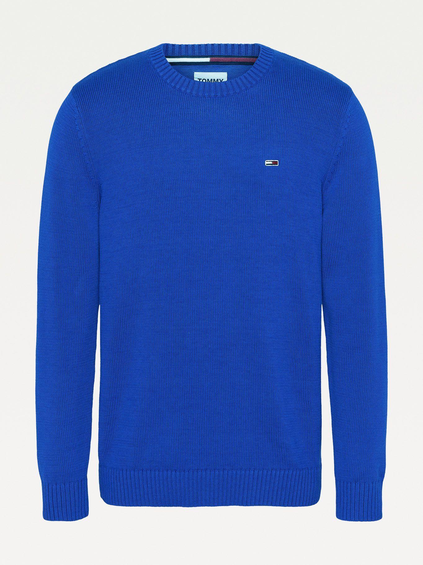 Sweater C-Neck Essential Azul Tommy Jeans E2-3