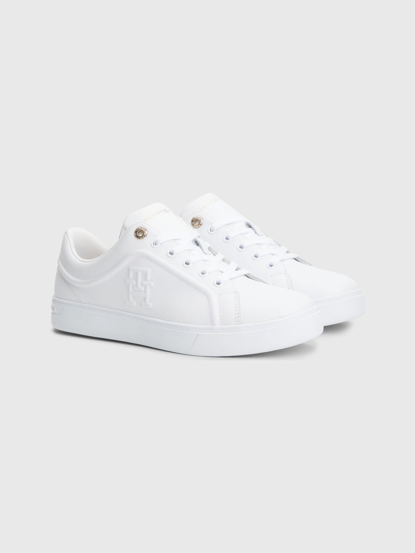 Zapatillas Sport Con Monogram Blanco Tommy Hilfiger-0