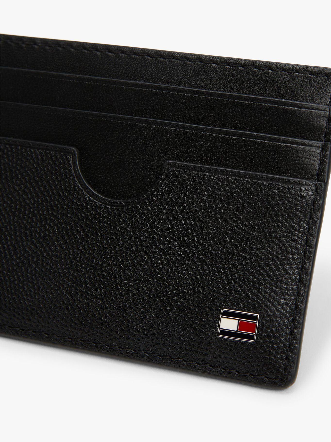 Tarjetero Flag De Cuero Con Logo Negro Tommy Hilfiger-2