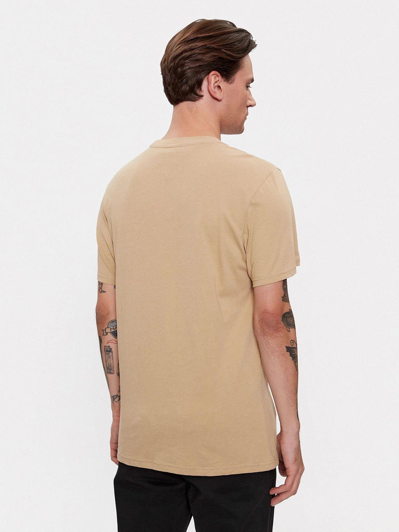 POLERA ESSENTIAL SLIM FIT CAFÉ TOMMY JEANS-2