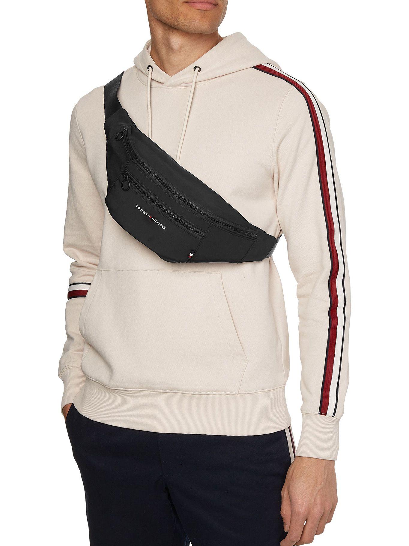 Bolso Crossbody Horizon Logo Negro Tommy Hilfiger-4