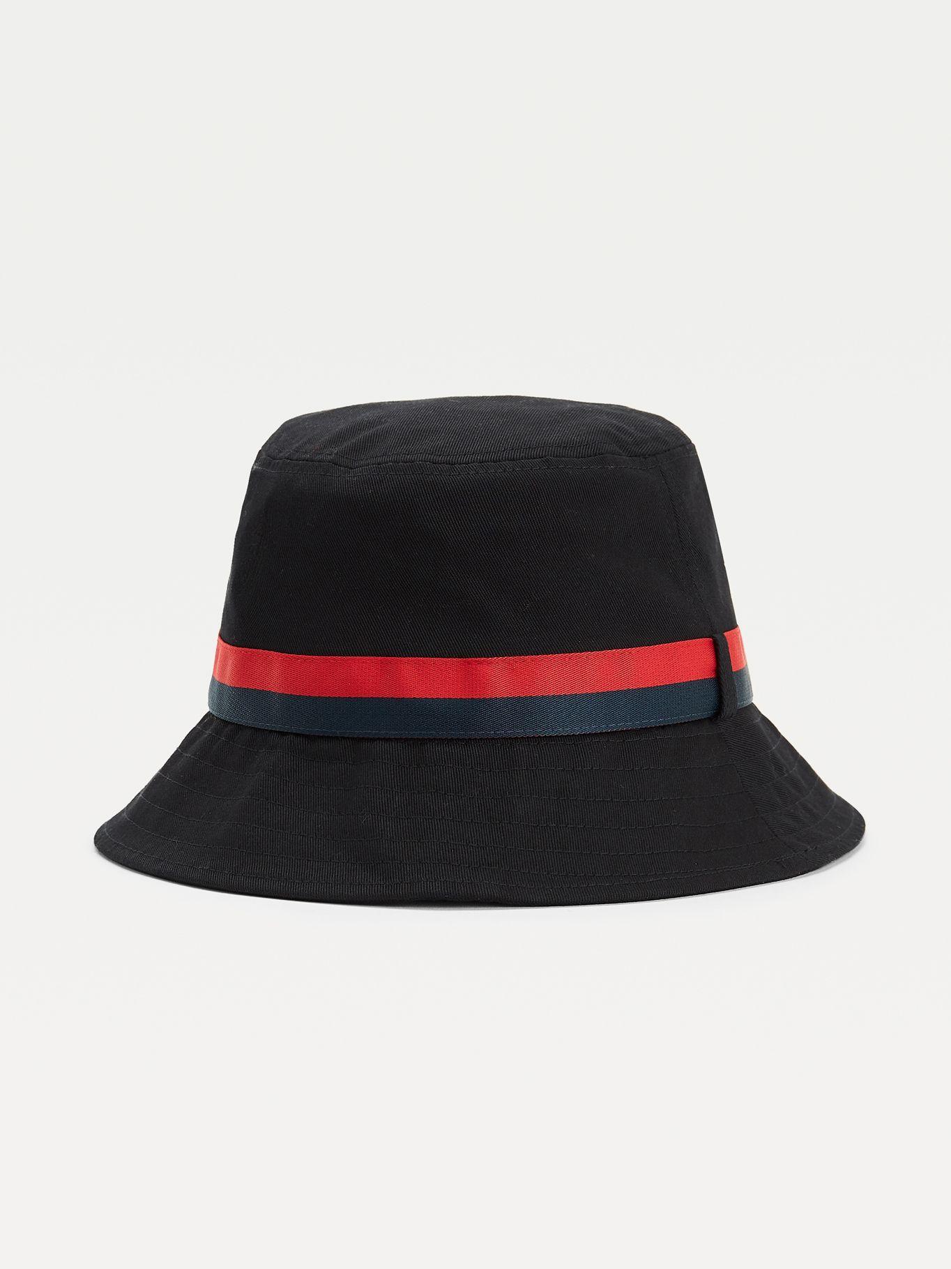 Gorro Bucket Prep Negro Tommy Hilfiger A2-1