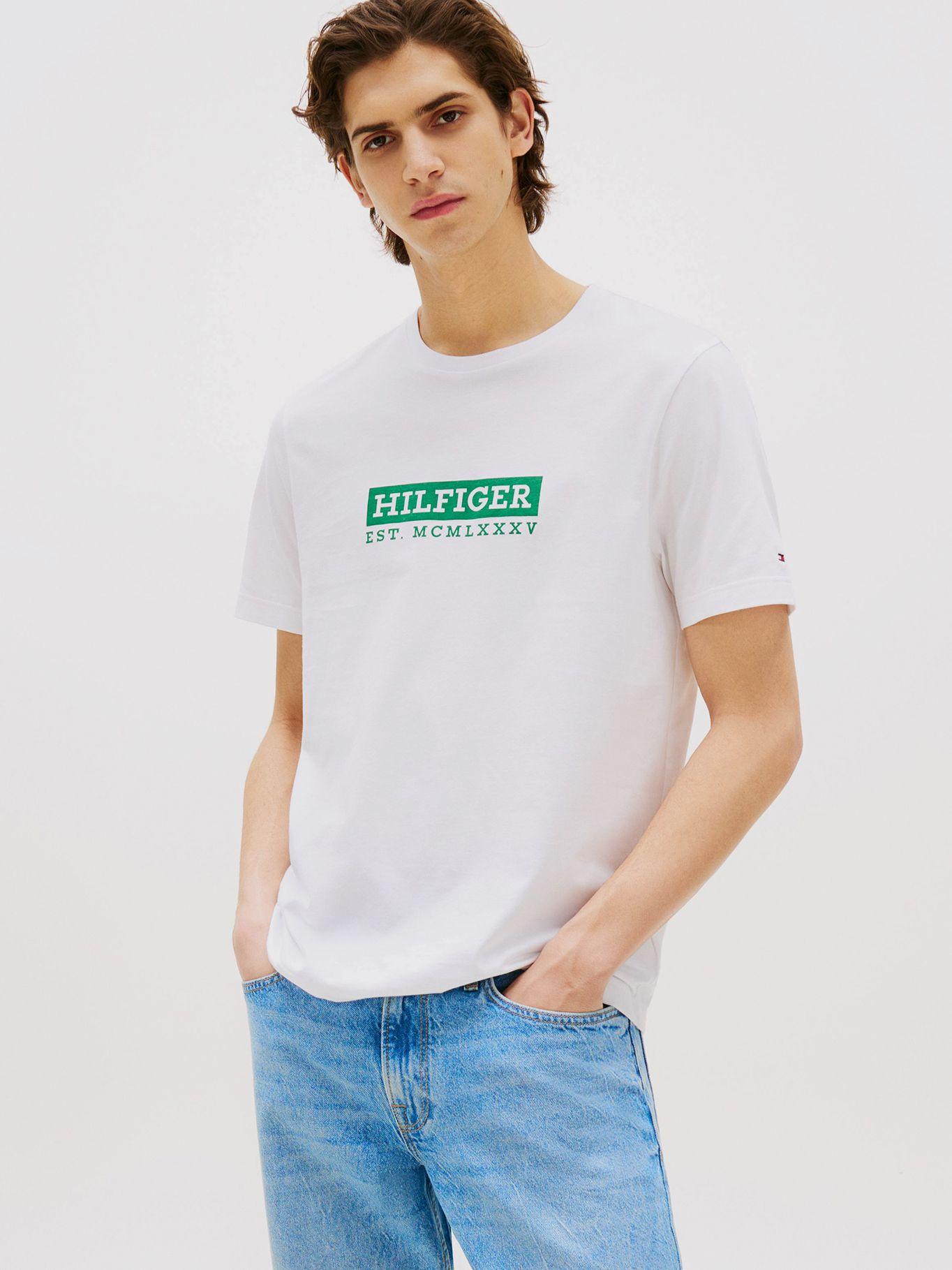 Polera Colour To Colour Logo Blanco Tommy Hilfiger-0