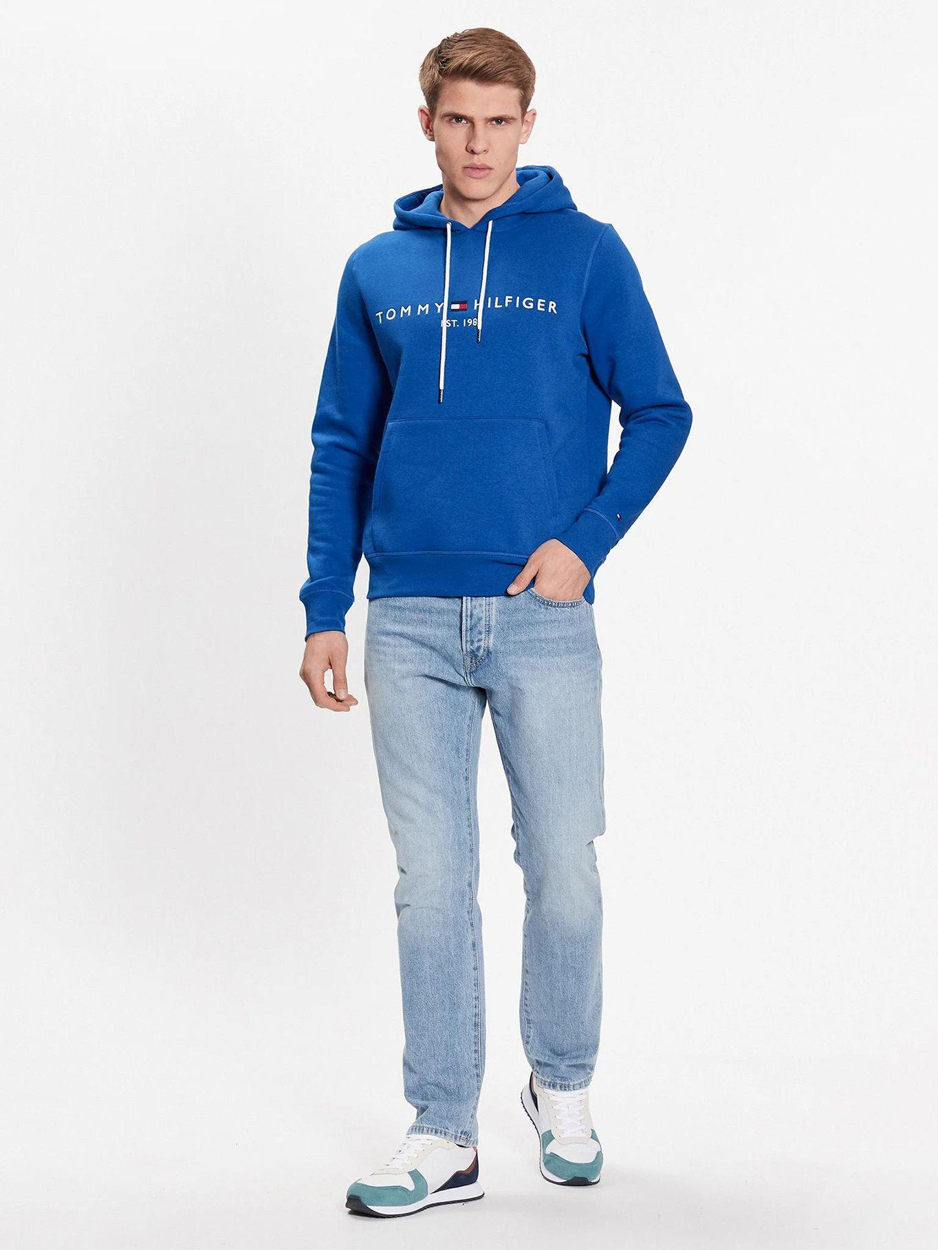 Polerón Hoodie Est 1985 Logo Azul Tommy Hilfiger-1