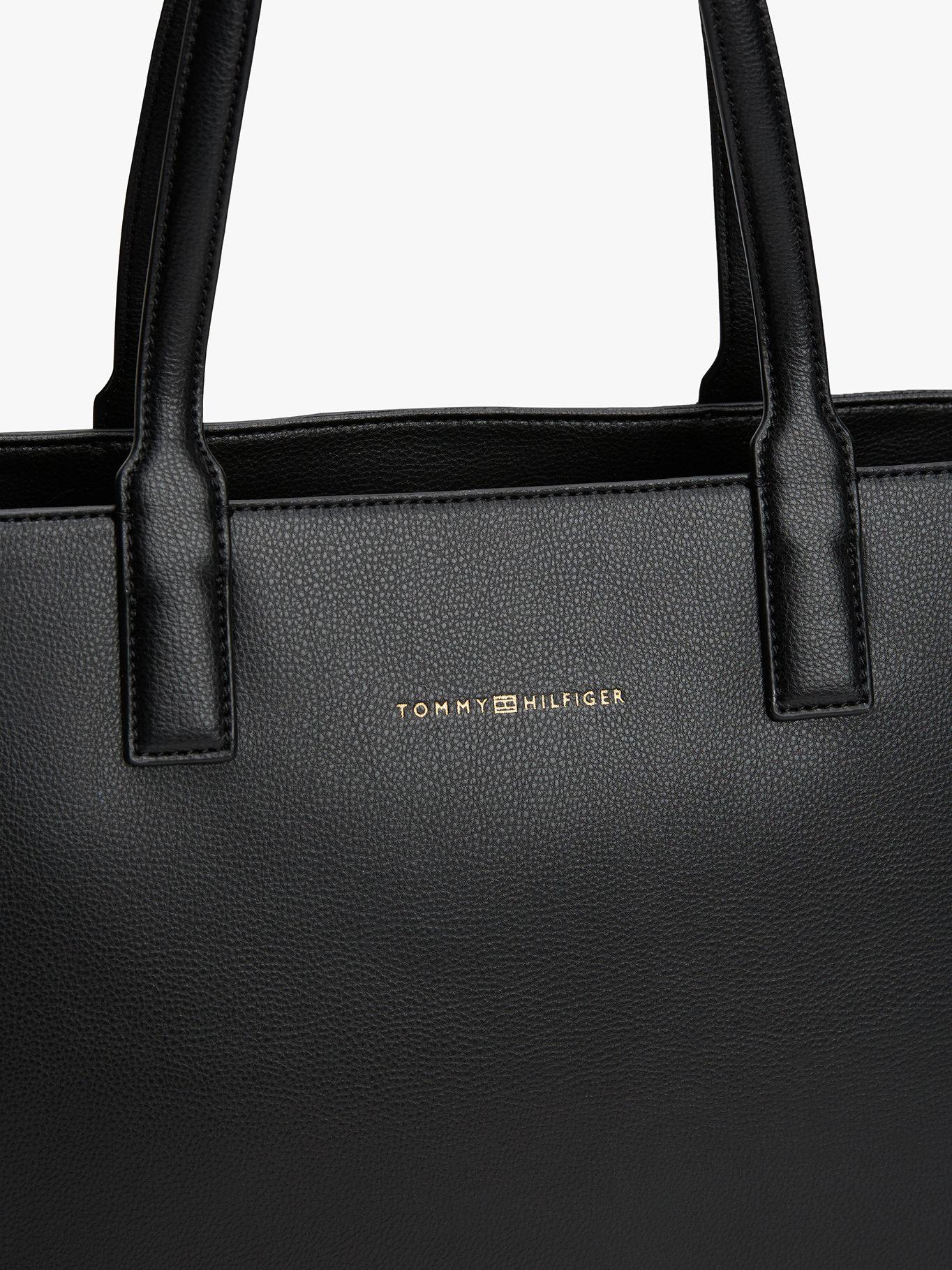 Tote Essential Con Logo Negro Tommy Hilfiger-4