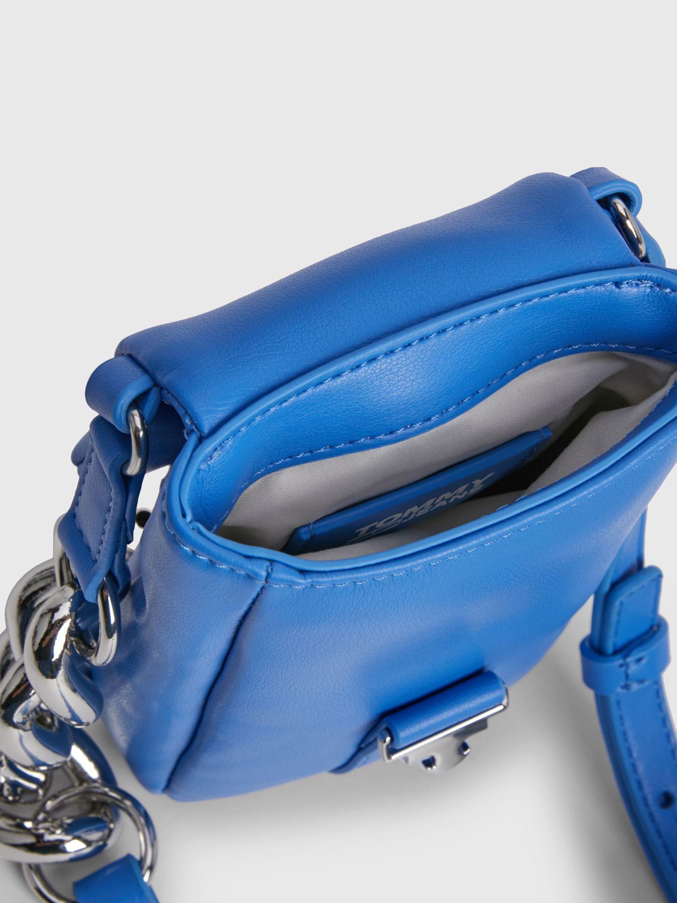 Mini Bolso Iconic Con Cadena Azul Tommy Hilfiger-3