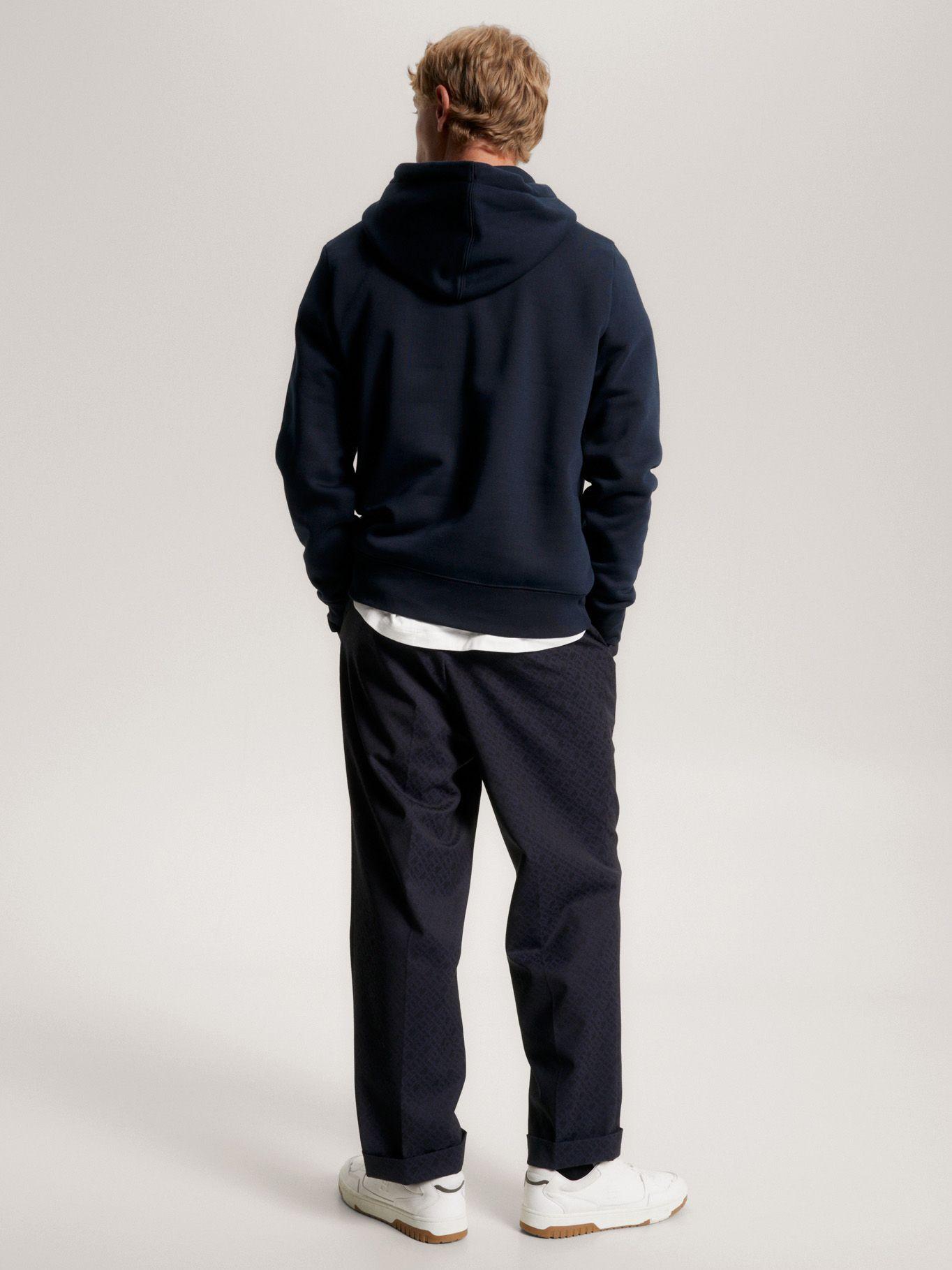 Polerón Hoodie Logo Estampado Azul Tommy Hilfiger-2