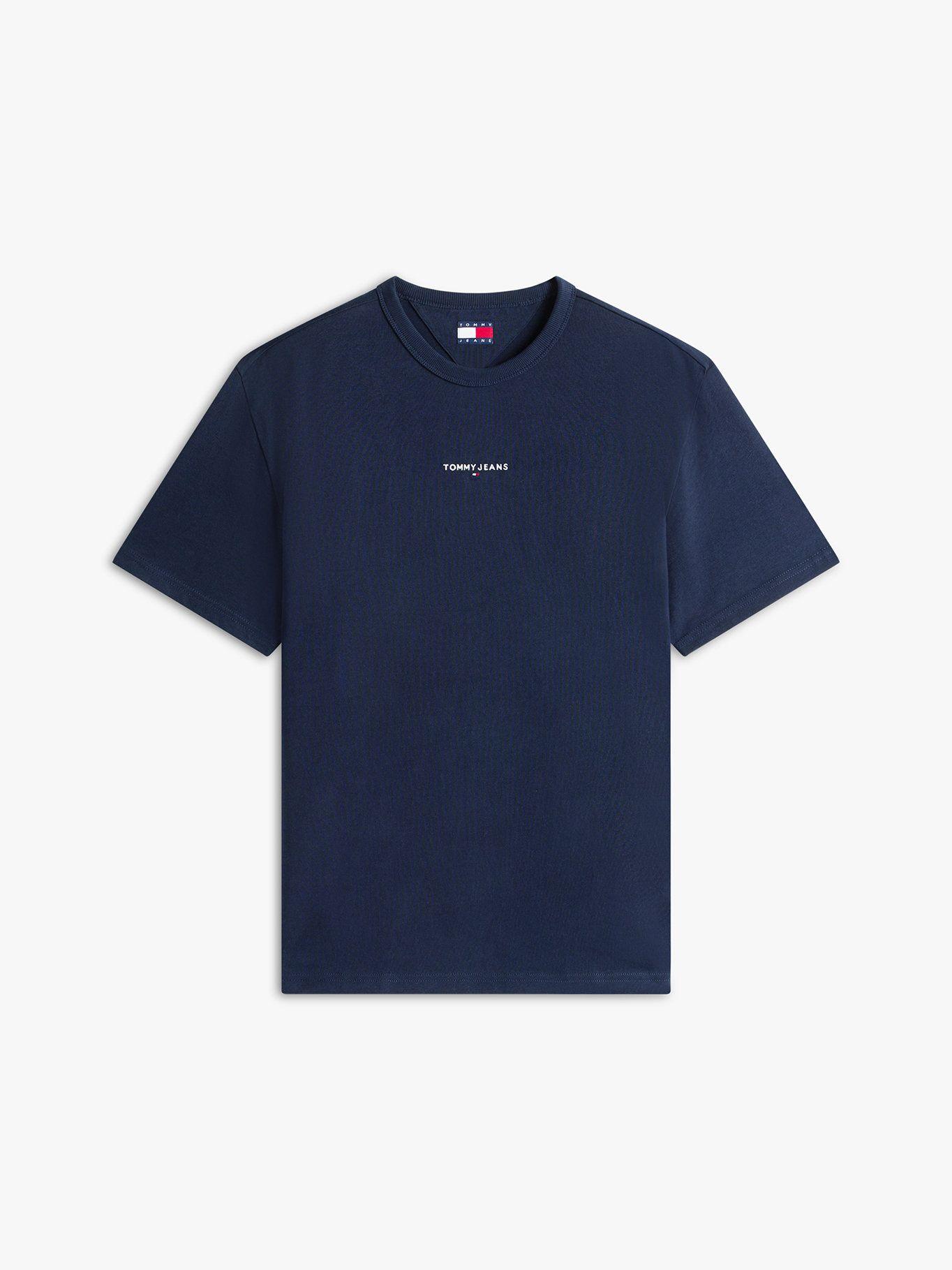 Polera Con Logo Bordado Relaxed Fit Tommy Jeans Azul-4
