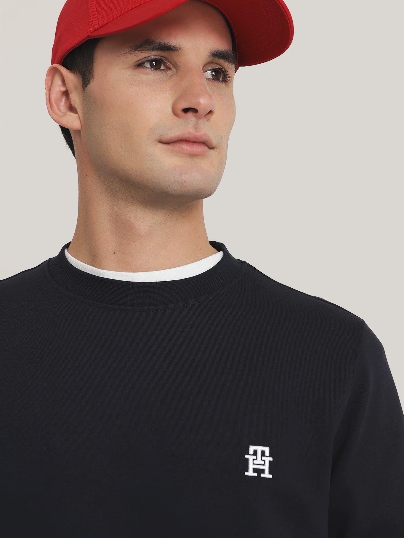 Polerón Logo Monogram Azul Tommy Hilfiger-3