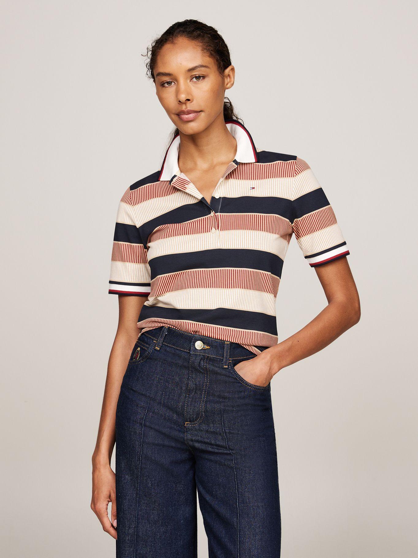 Polo Global Strip Regular Fit Multicolor Tommy Hilfiger-0