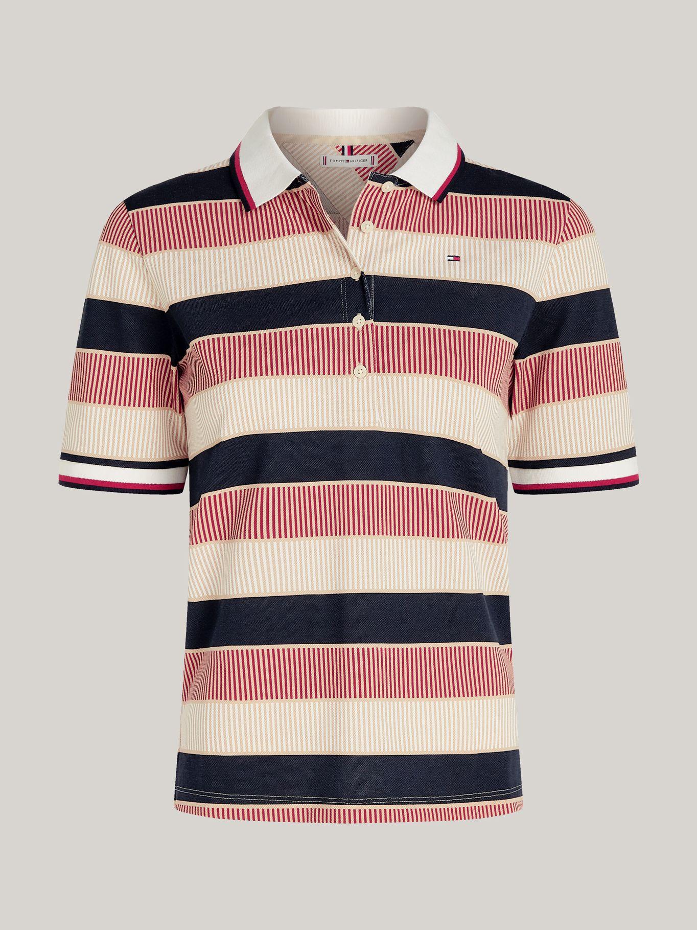 Polo Global Strip Regular Fit Multicolor Tommy Hilfiger-4