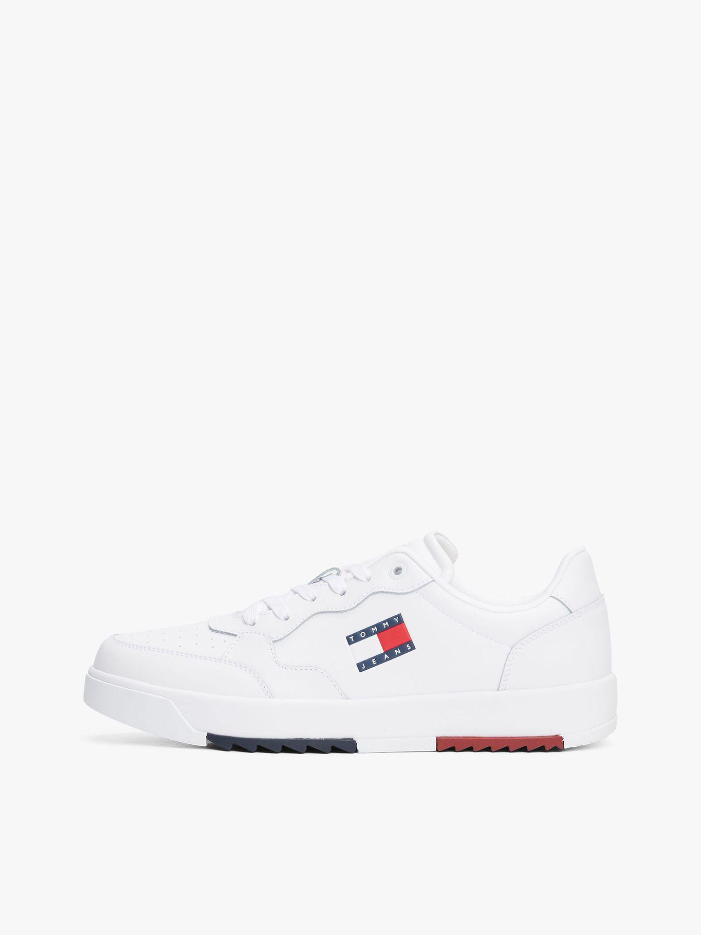 Zapatillas Retro De Cuero Blanco Tommy Jeans-5