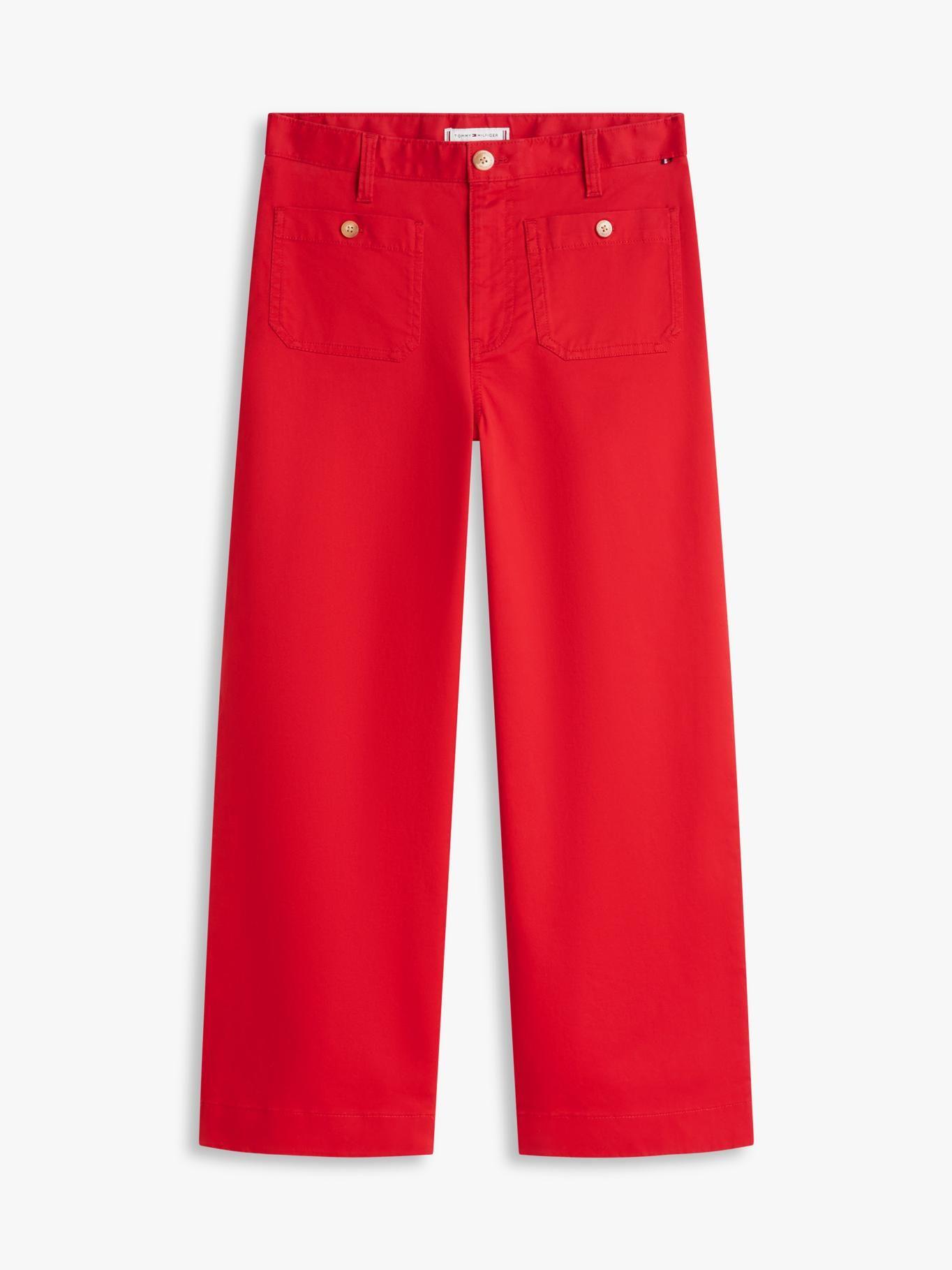Pantalón Twill Con Bolsillos-4