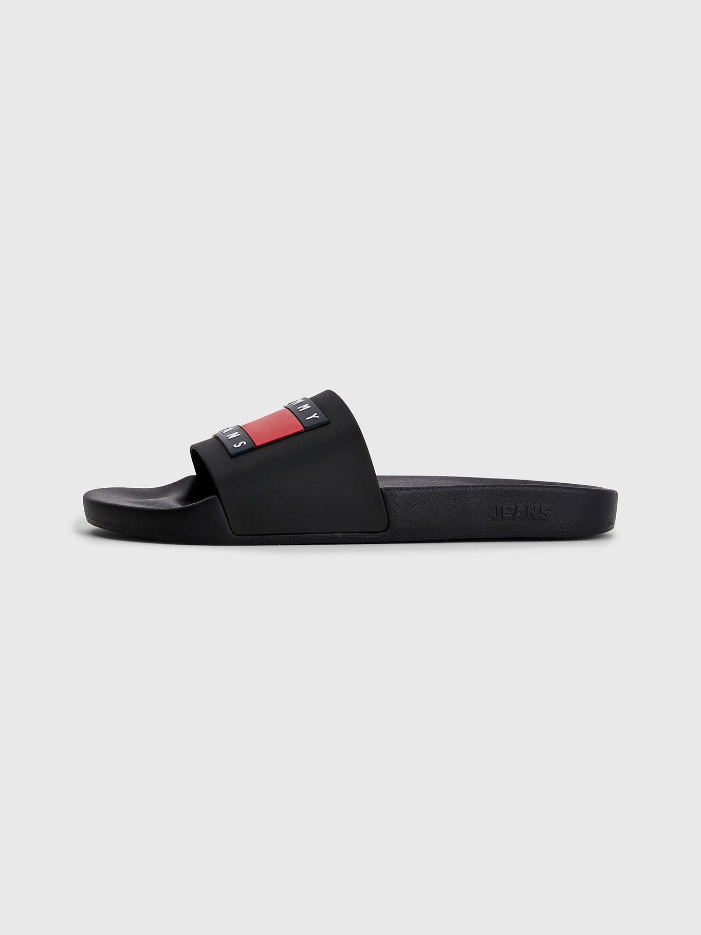 Sandalias Logo Flag Negro Tommy Hilfiger-3