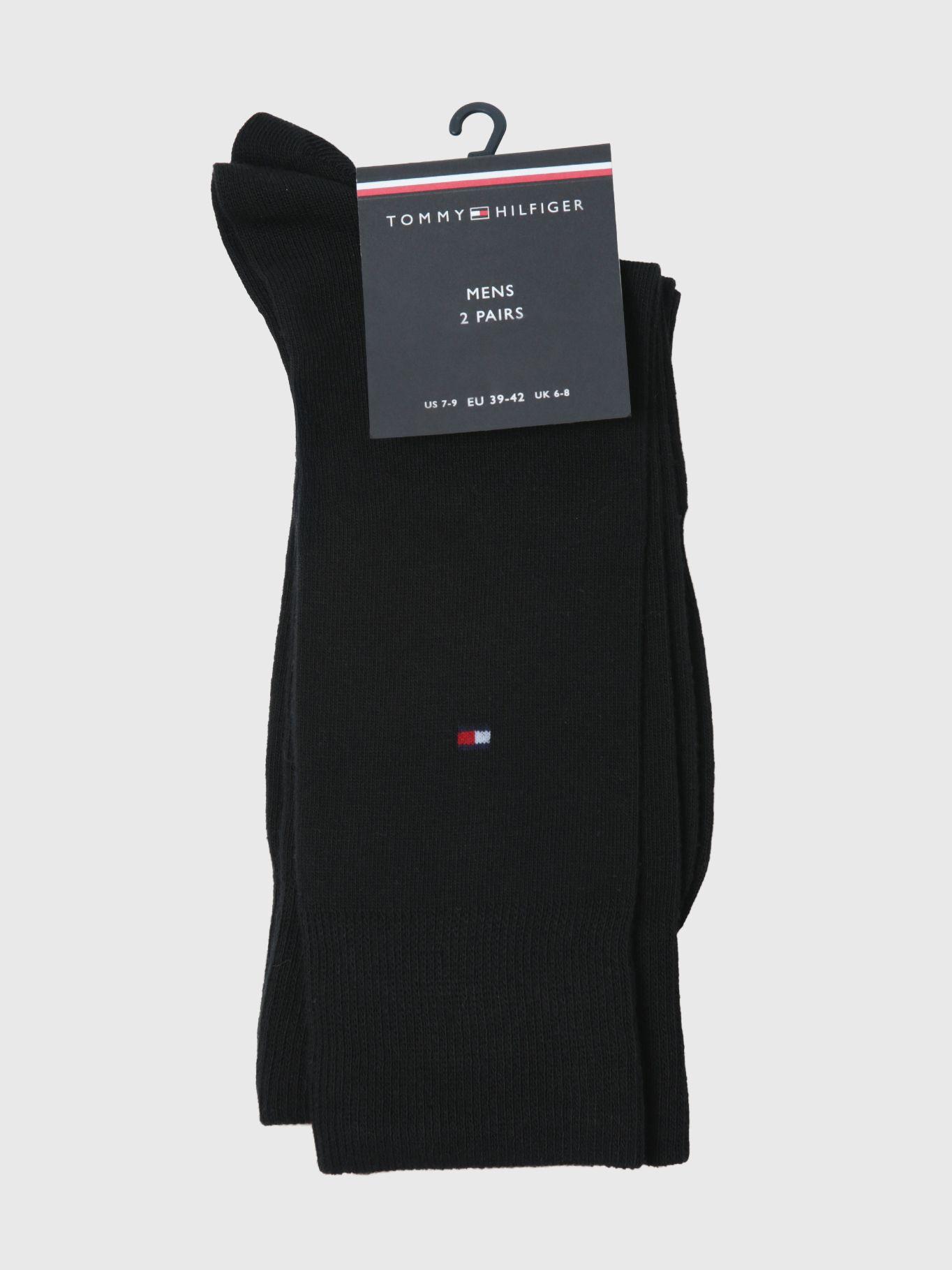 Pack De 2 Pares Calcetines Con Negro Tommy Hilfiger-2