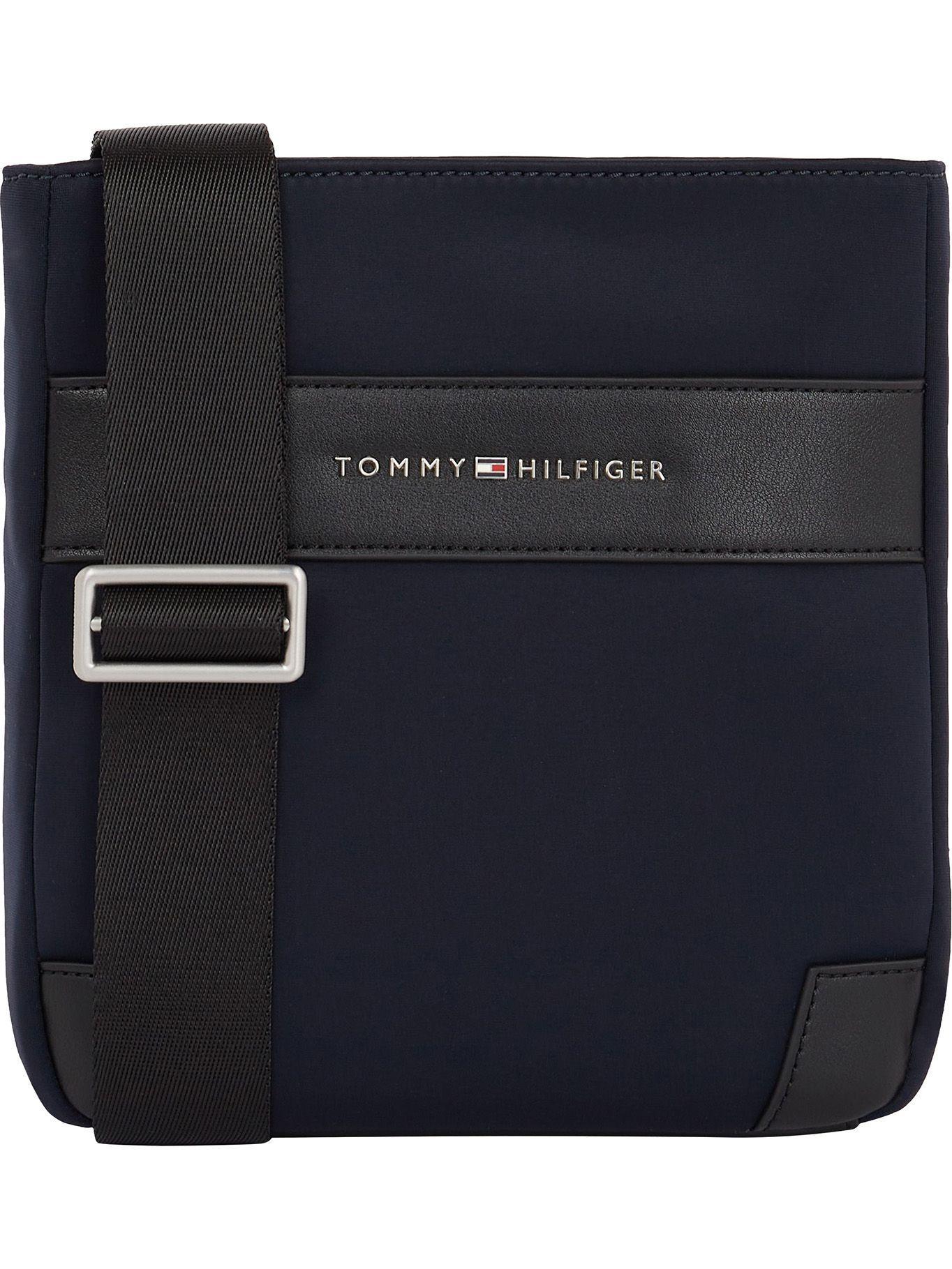 Bolso Crossover Urban Con Logo Azul Tommy Hilfiger-0