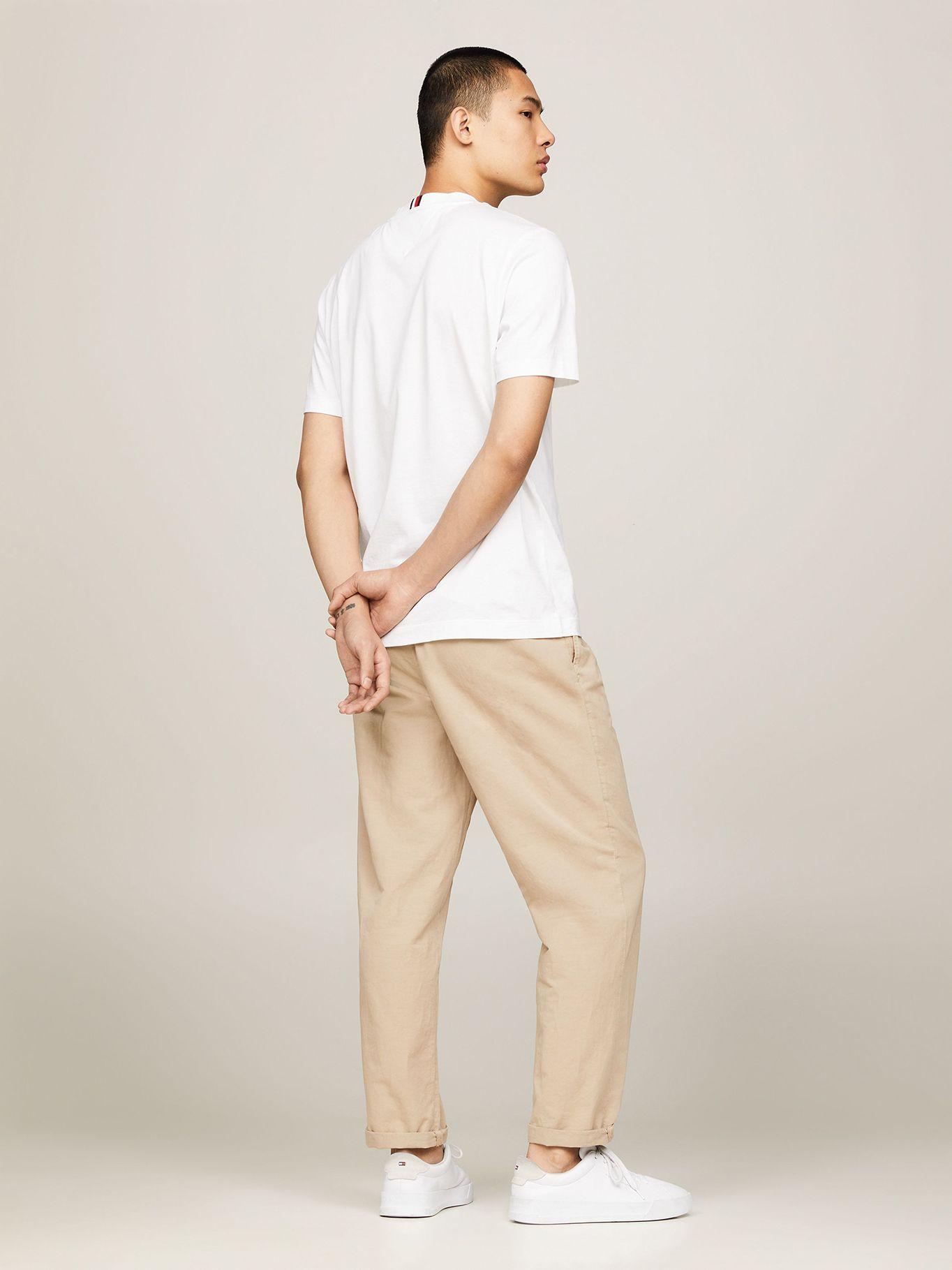 Polera Logo Monogram Regular Fit Blanco Tommy Hilfiger-2
