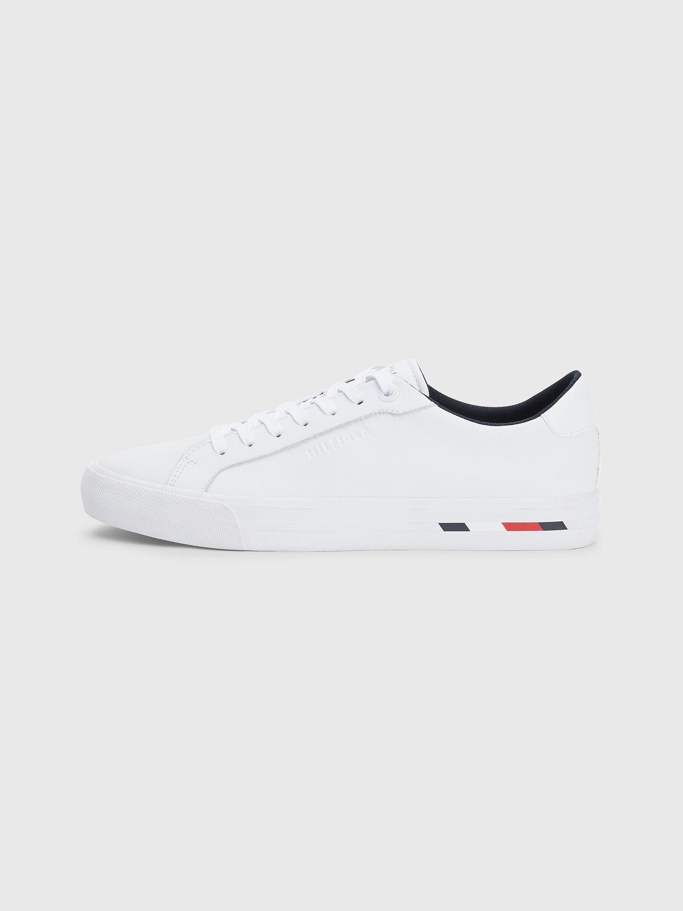 Zapatillas Modern De Cuero Blanco Tommy Hilfiger-2