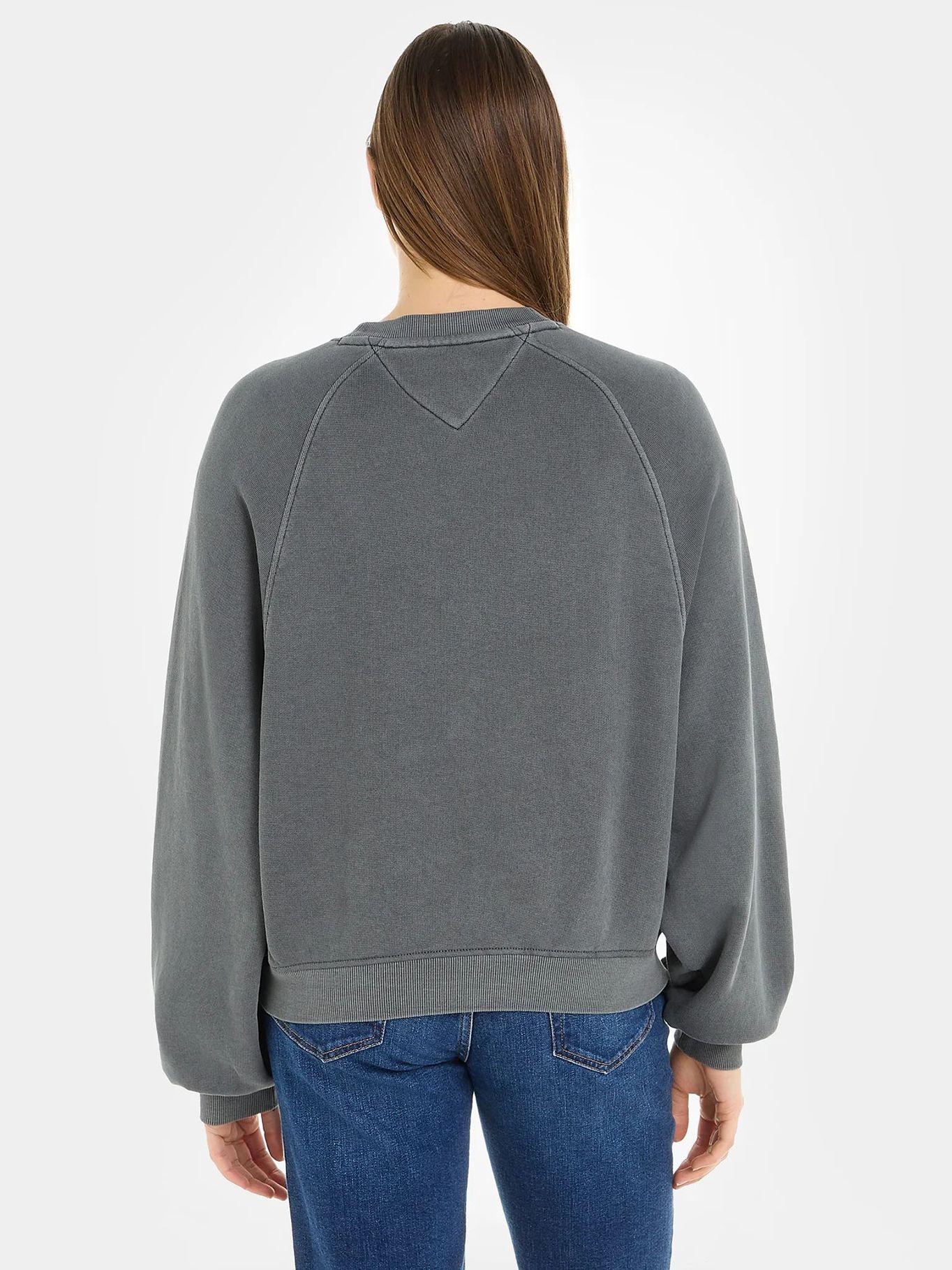 Polerón Relaxed Print De Leopardo Gris Tommy Jeans-1