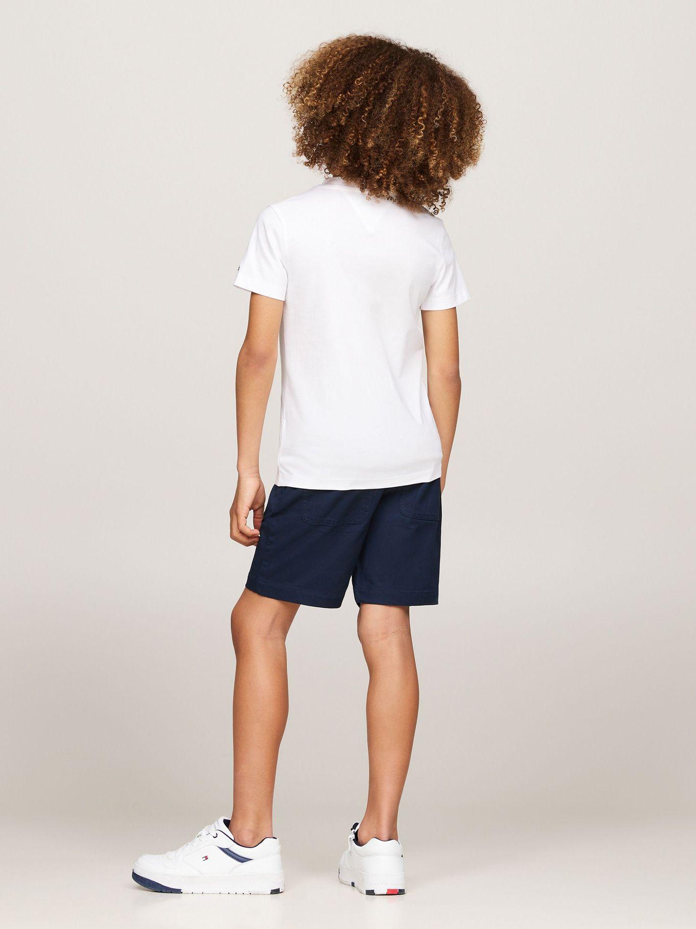 Polera Con Logo Del Monotype Blanco Tommy Hilfiger-2