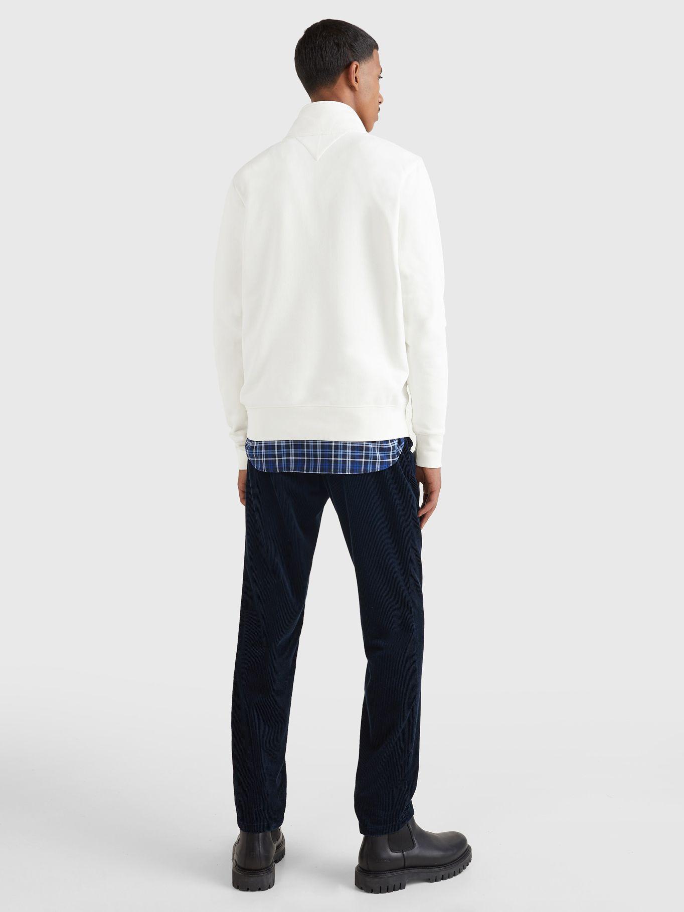 Polerón Con Logo Cuello Alto Blanco Tommy Hilfiger-2