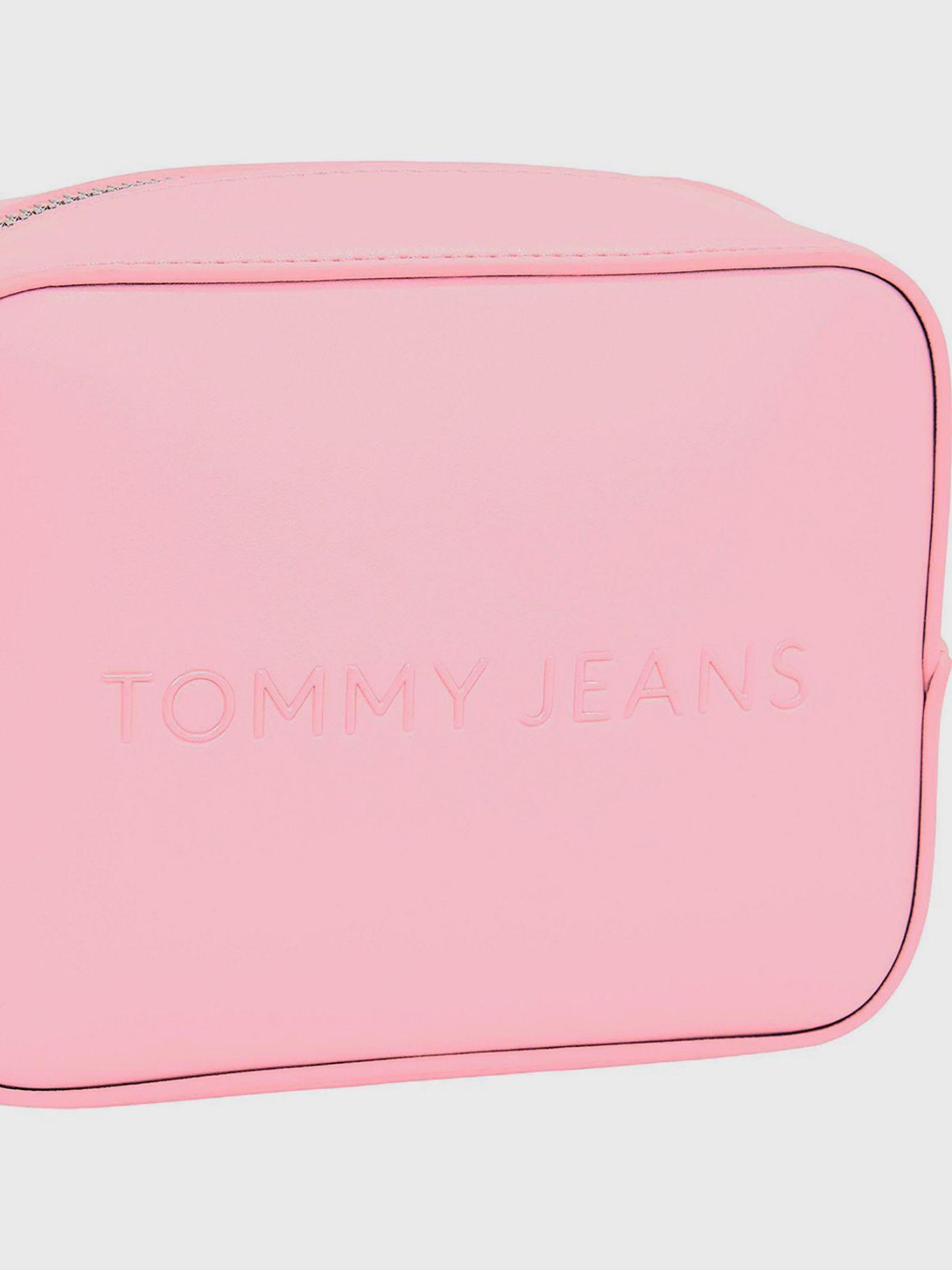 Bandolera Essential C En Relieve Rosado Tommy Hilfiger-3