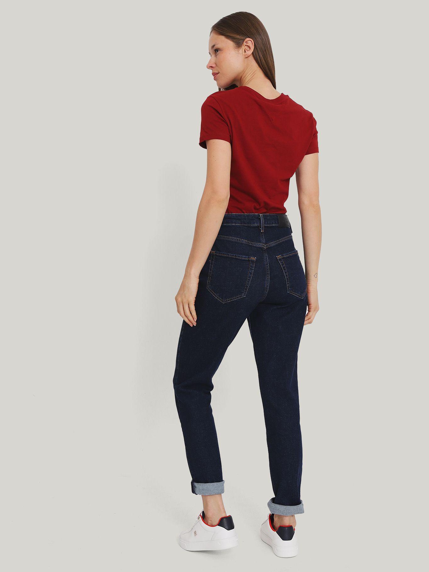 Polera Essential Slim Fit Rojo Tommy Jeans-2