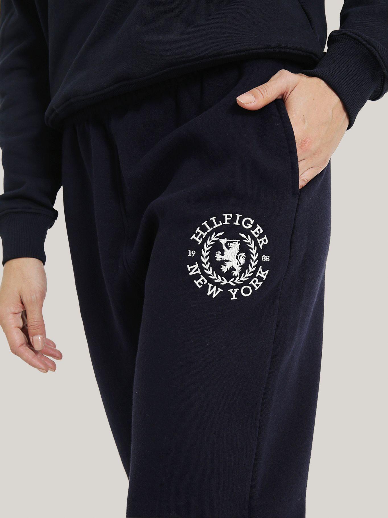 JOGGER LOGO MONOGRAM LATERAL AZUL TOMMY HILFIGER-3