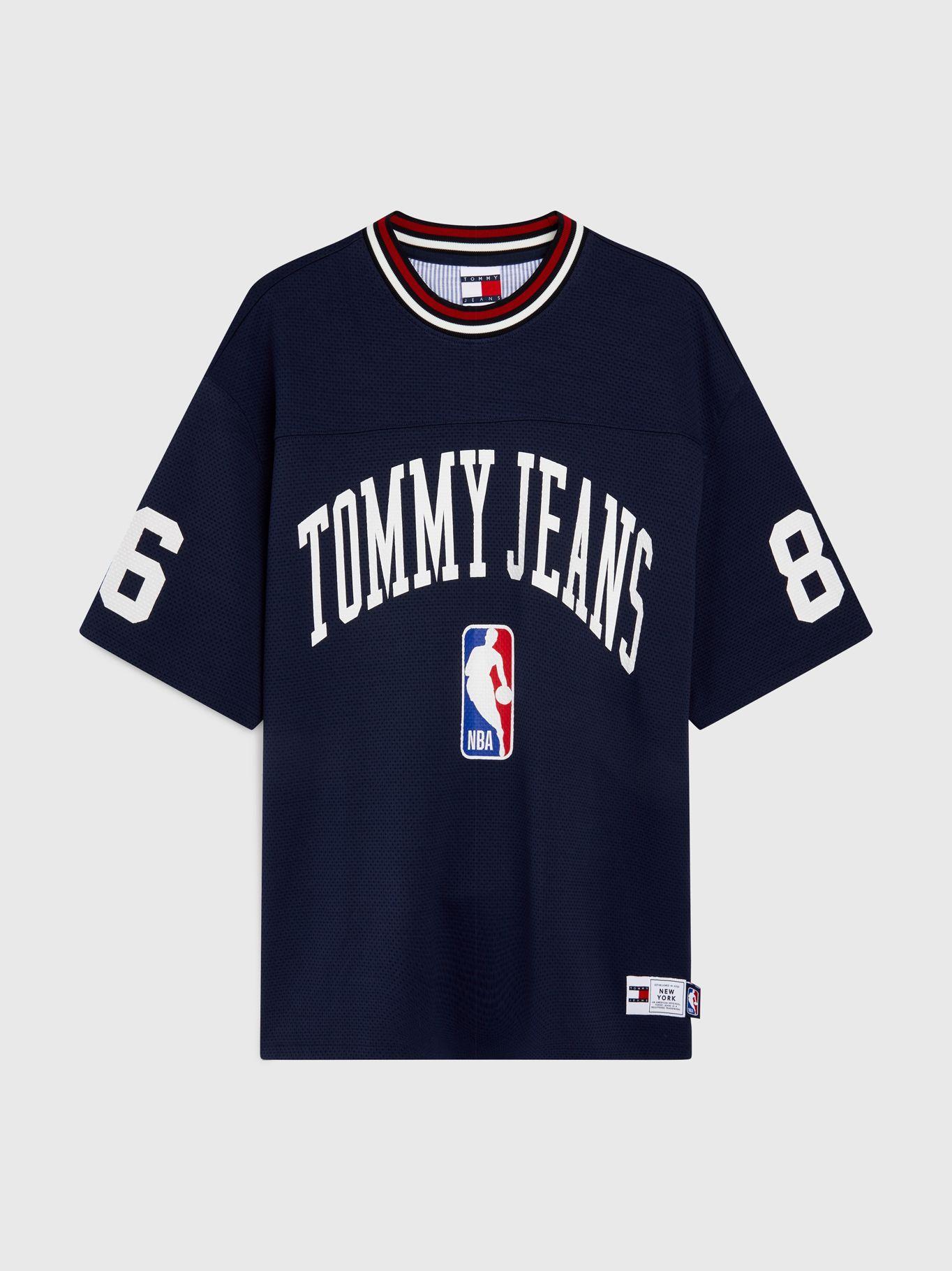 Polera Tjm & Nba Azul Tommy Hilfiger-0