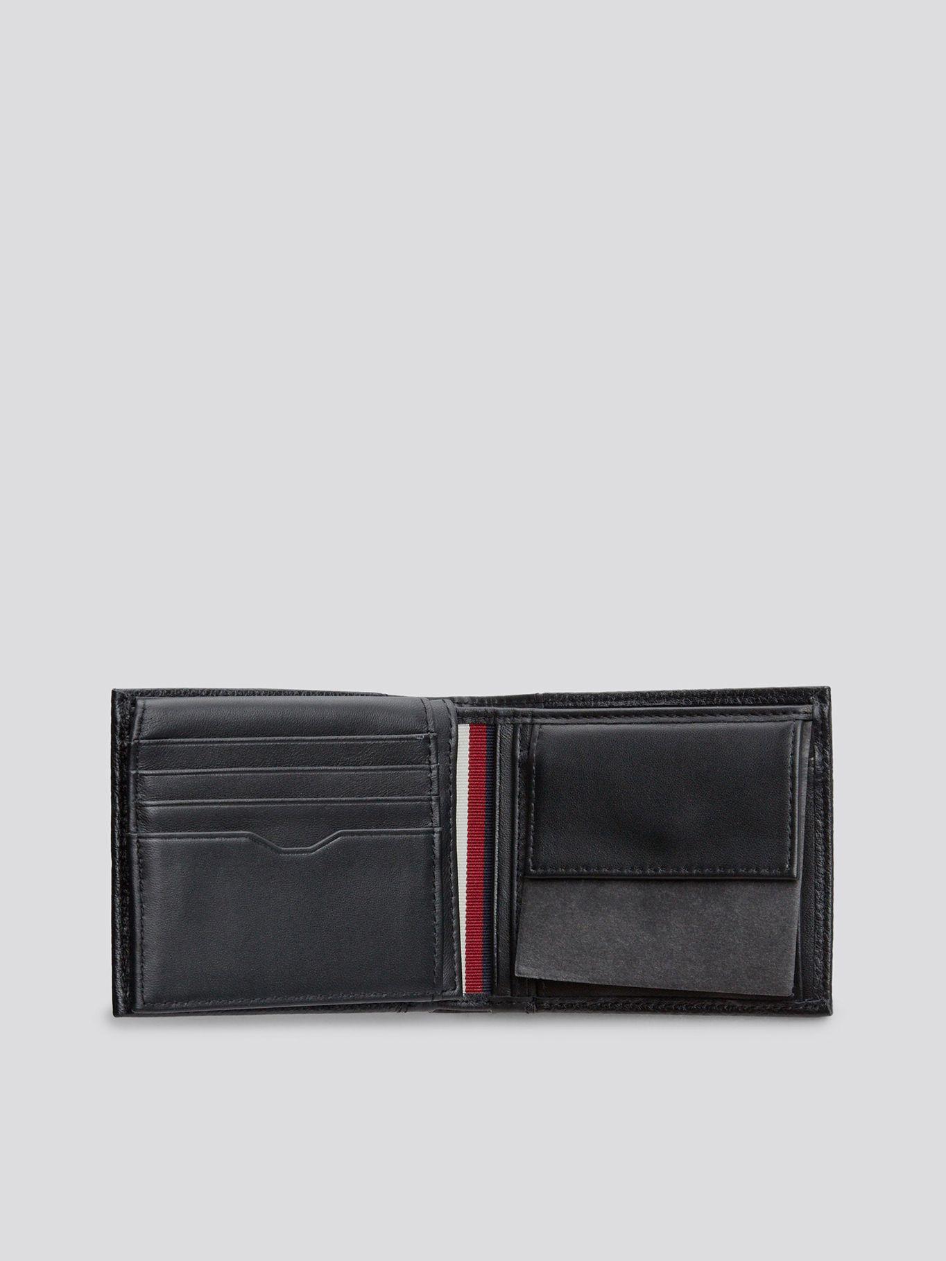 Billetera De Cuero Texturizada Negro Tommy Hilfiger-2