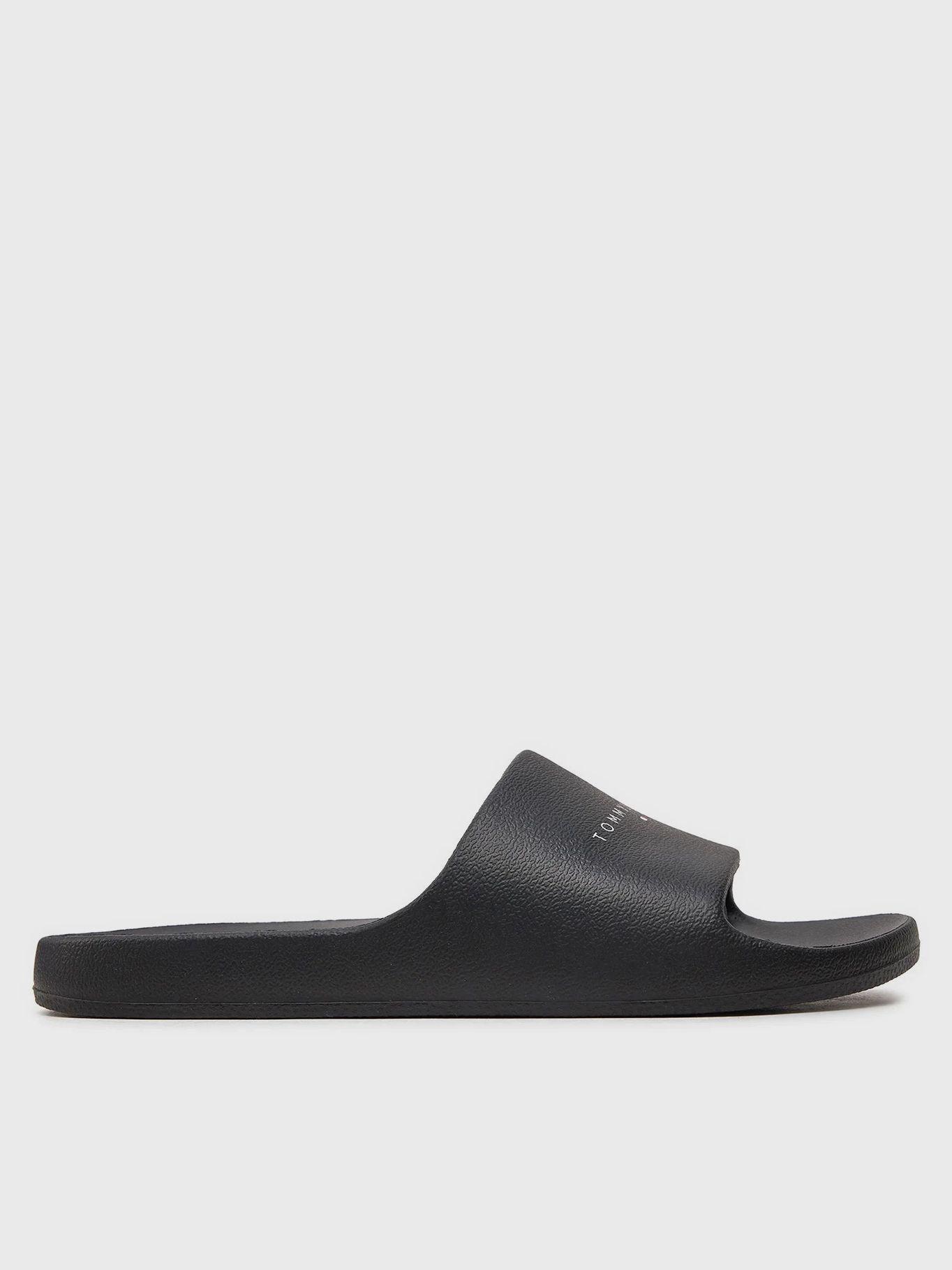 Sandalias De Piscina Con Logo Tj Negro Tommy Jeans-5