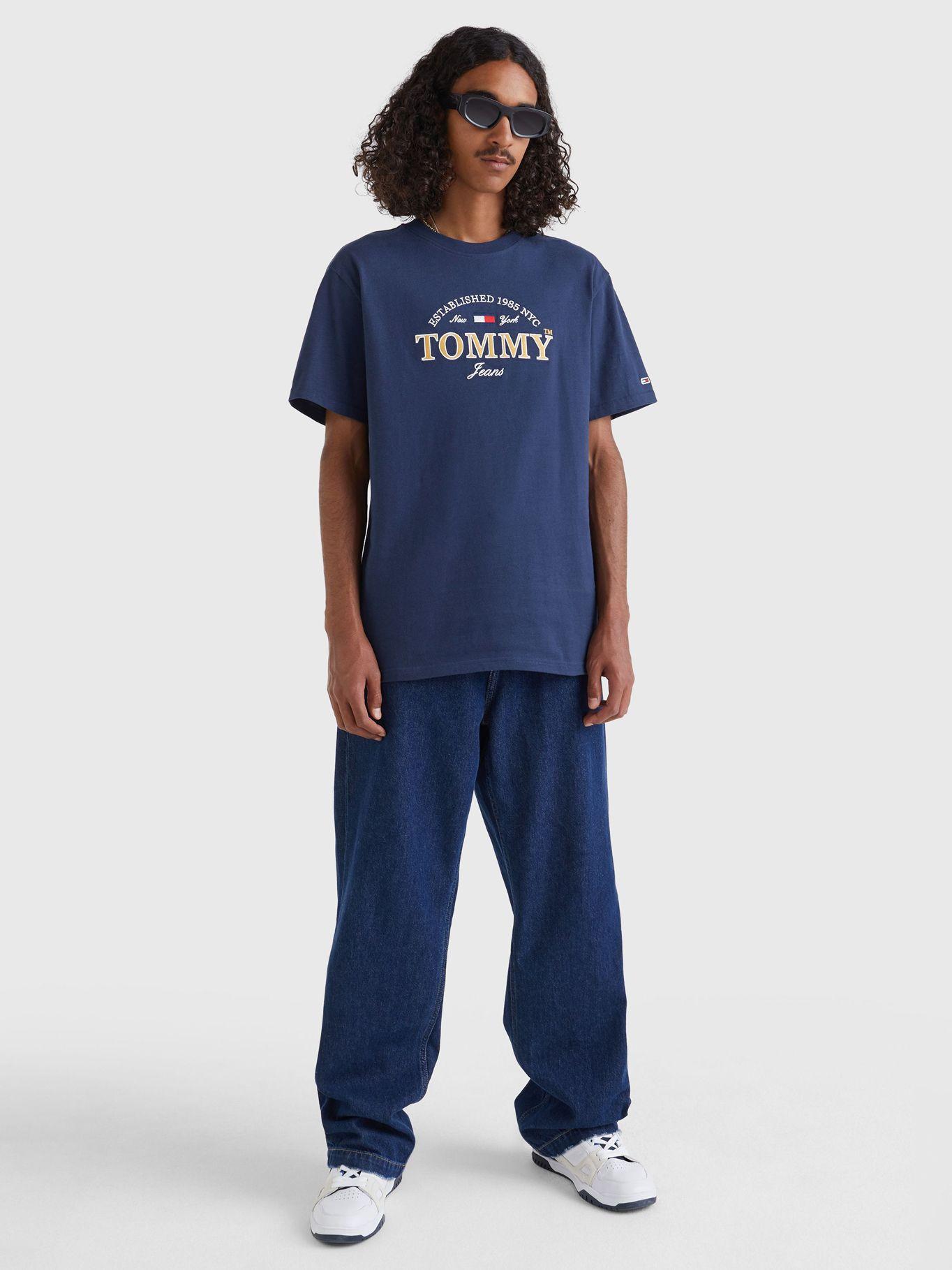 Polera Modern Con Logo Azul Tommy Hilfiger-0
