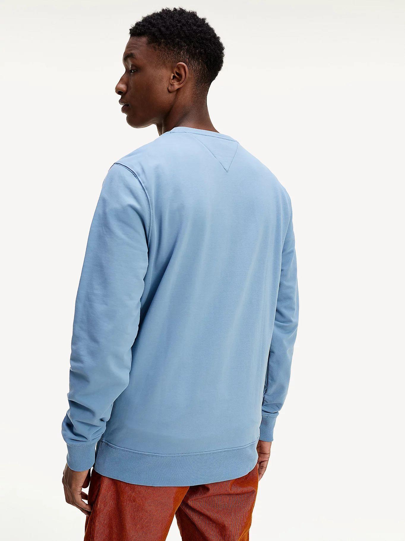 Polerón Organic Cotton Graphic Celeste Tommy Hilfiger-1