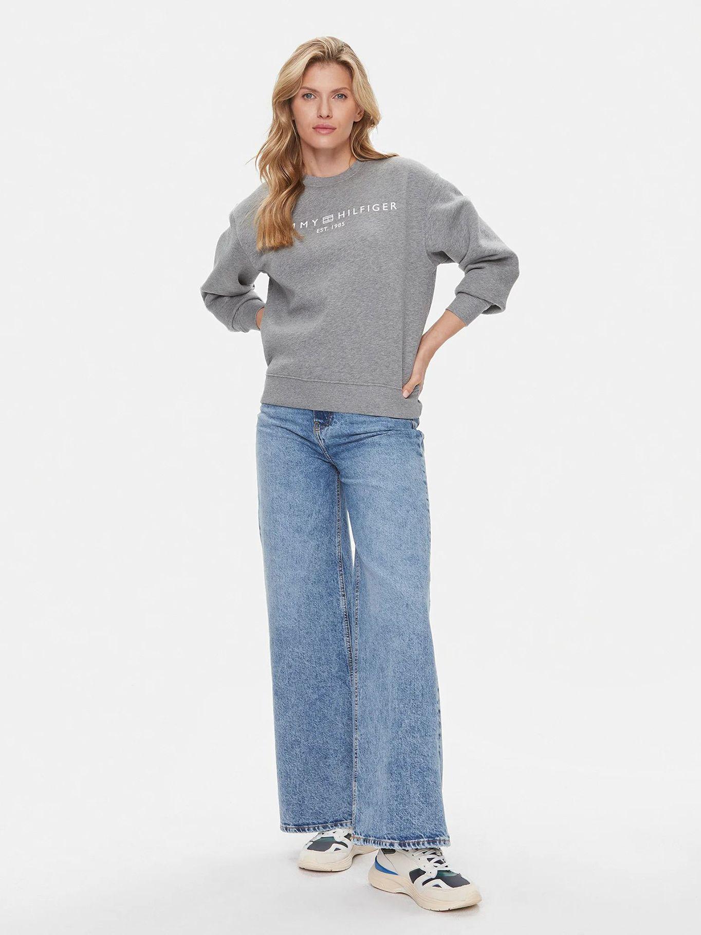 Polerón Modern Con Logo PKH Gris Tommy Hilfiger-1