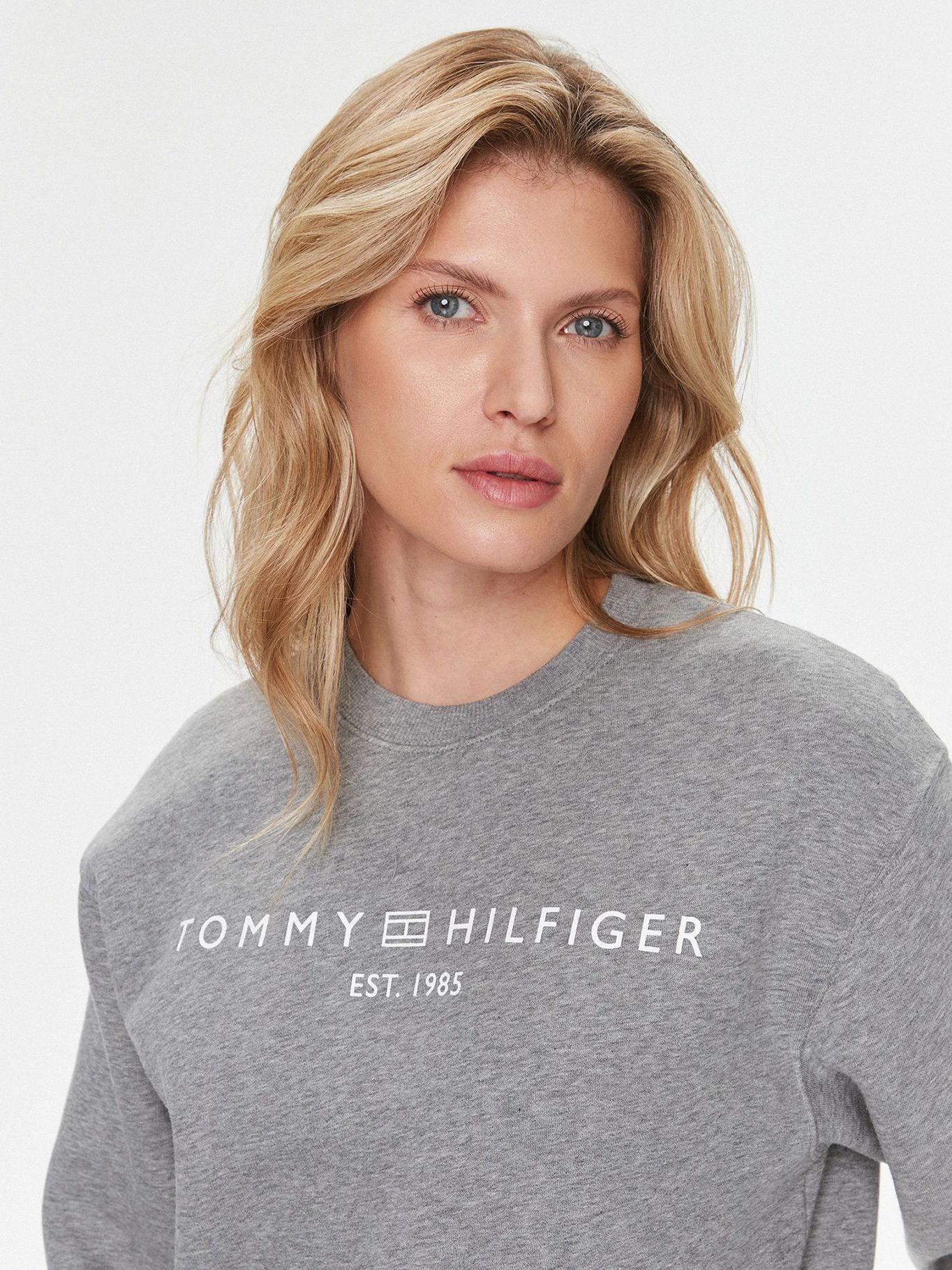Polerón Modern Con Logo PKH Gris Tommy Hilfiger-3
