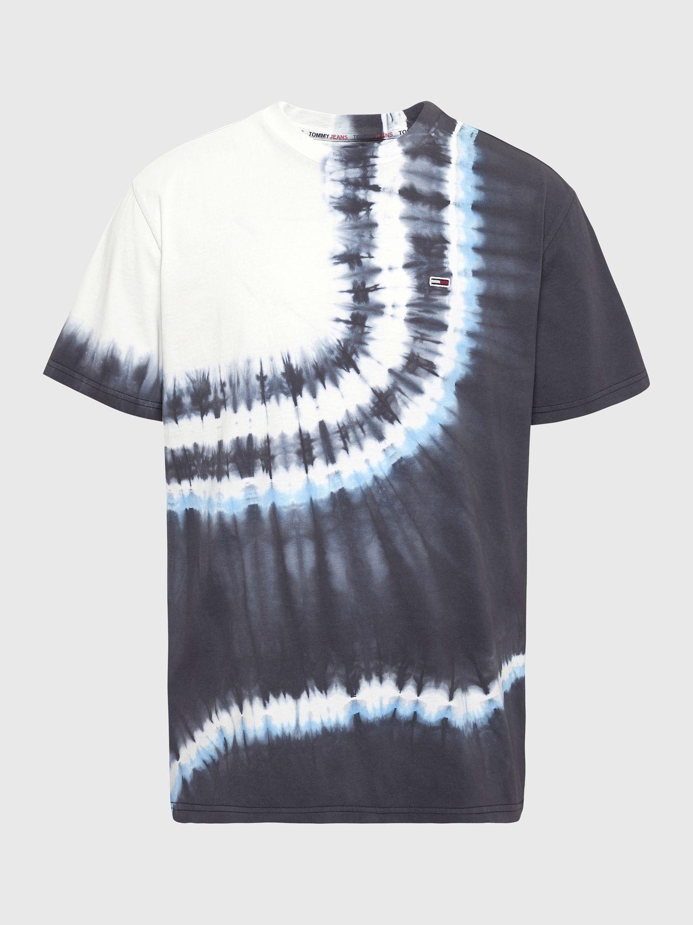Polera Tie Dye Mix Logo Negro Tommy Hilfiger-4