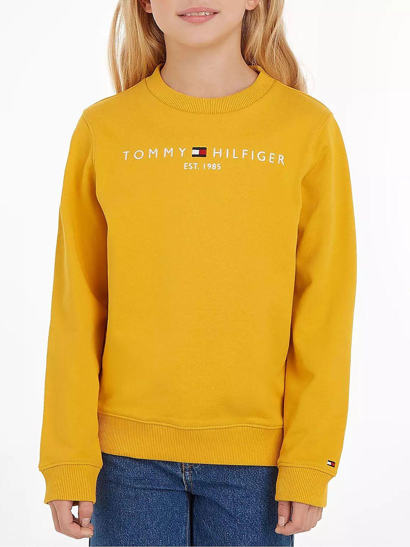 Polerón Essential Con Logo Amarillo Tommy Hilfiger-0