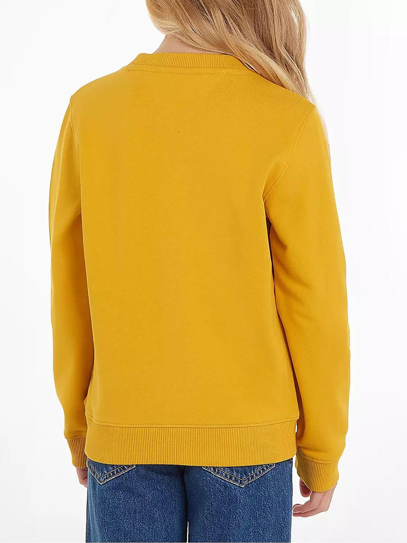 Polerón Essential Con Logo Amarillo Tommy Hilfiger-1
